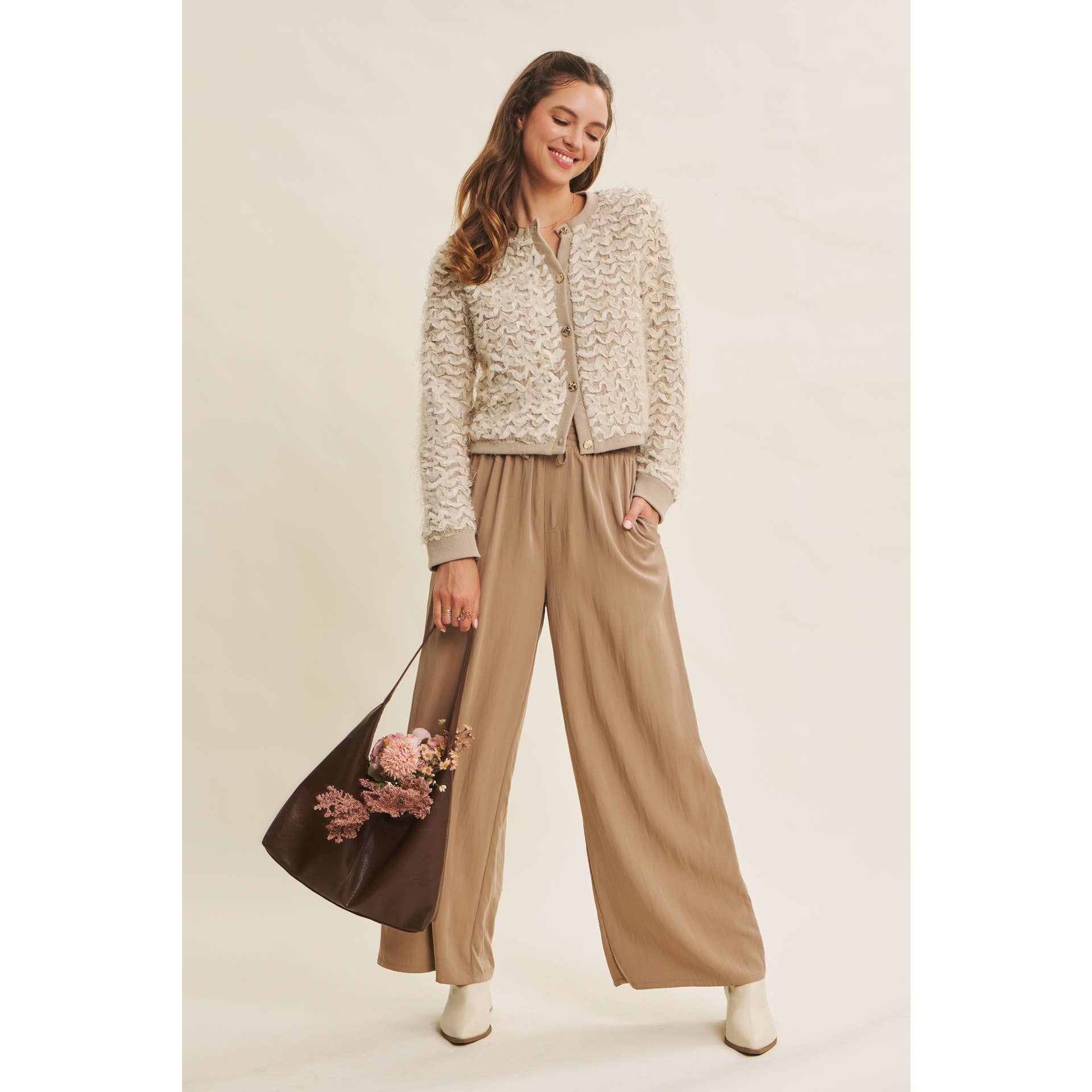 Evelyn Wide Leg Pant