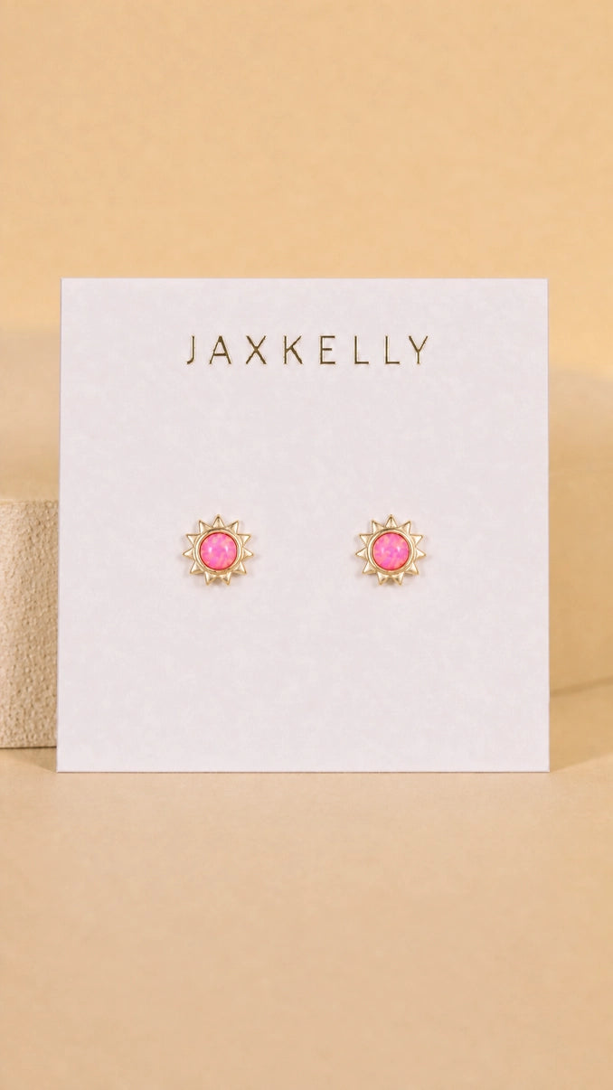 Sun Stud Earrings