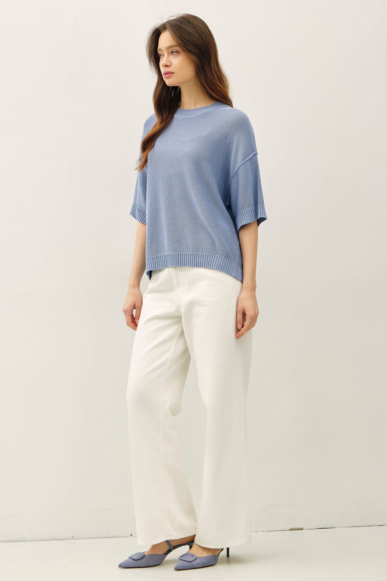 Dawn Oversized Sweater Tee