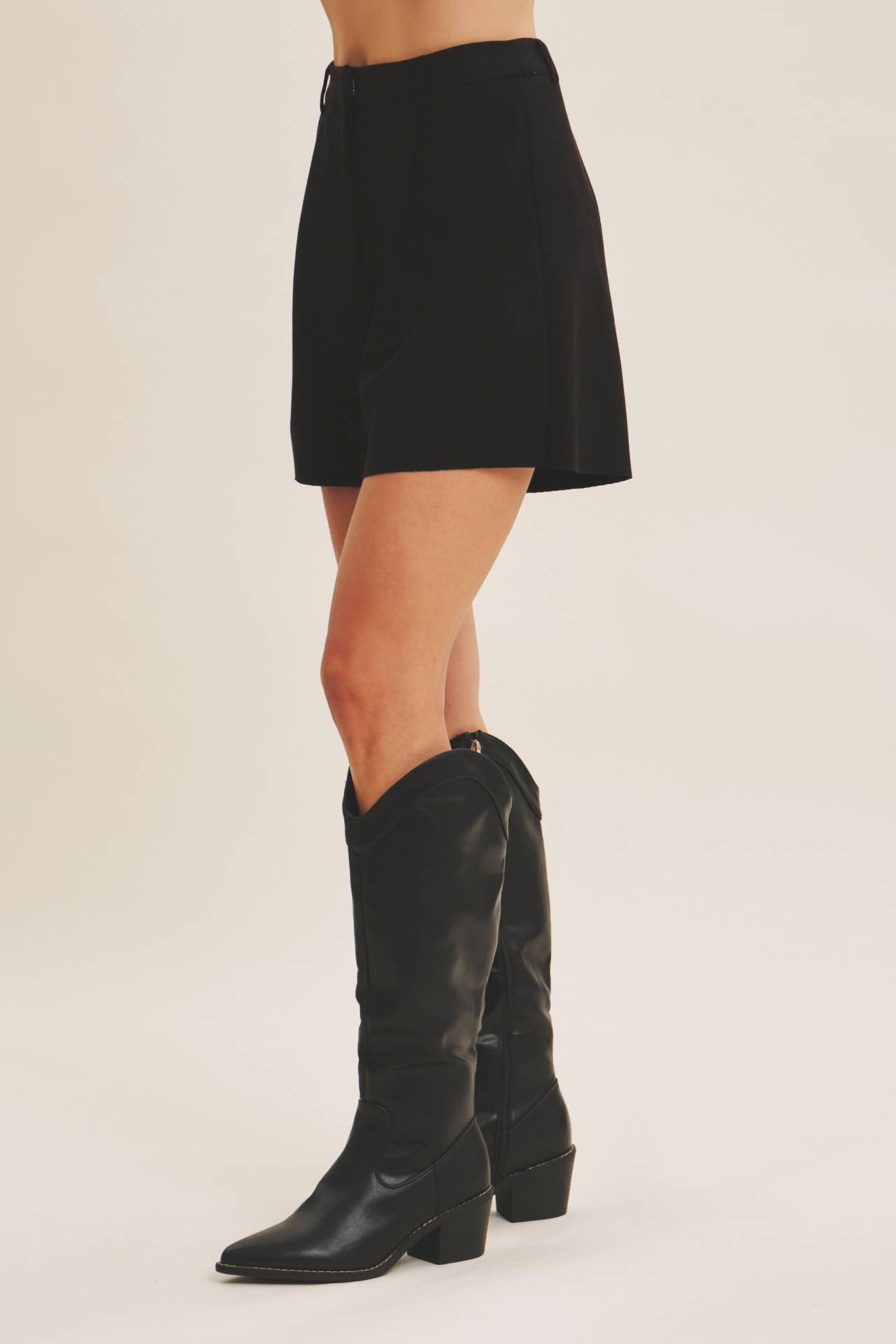 Thea Suede Shorts