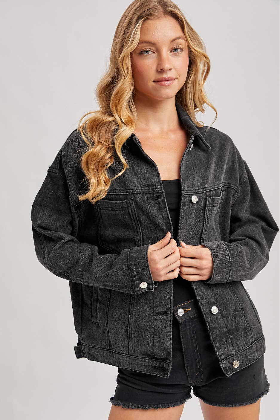 Roxie Oversized Denim Jacket