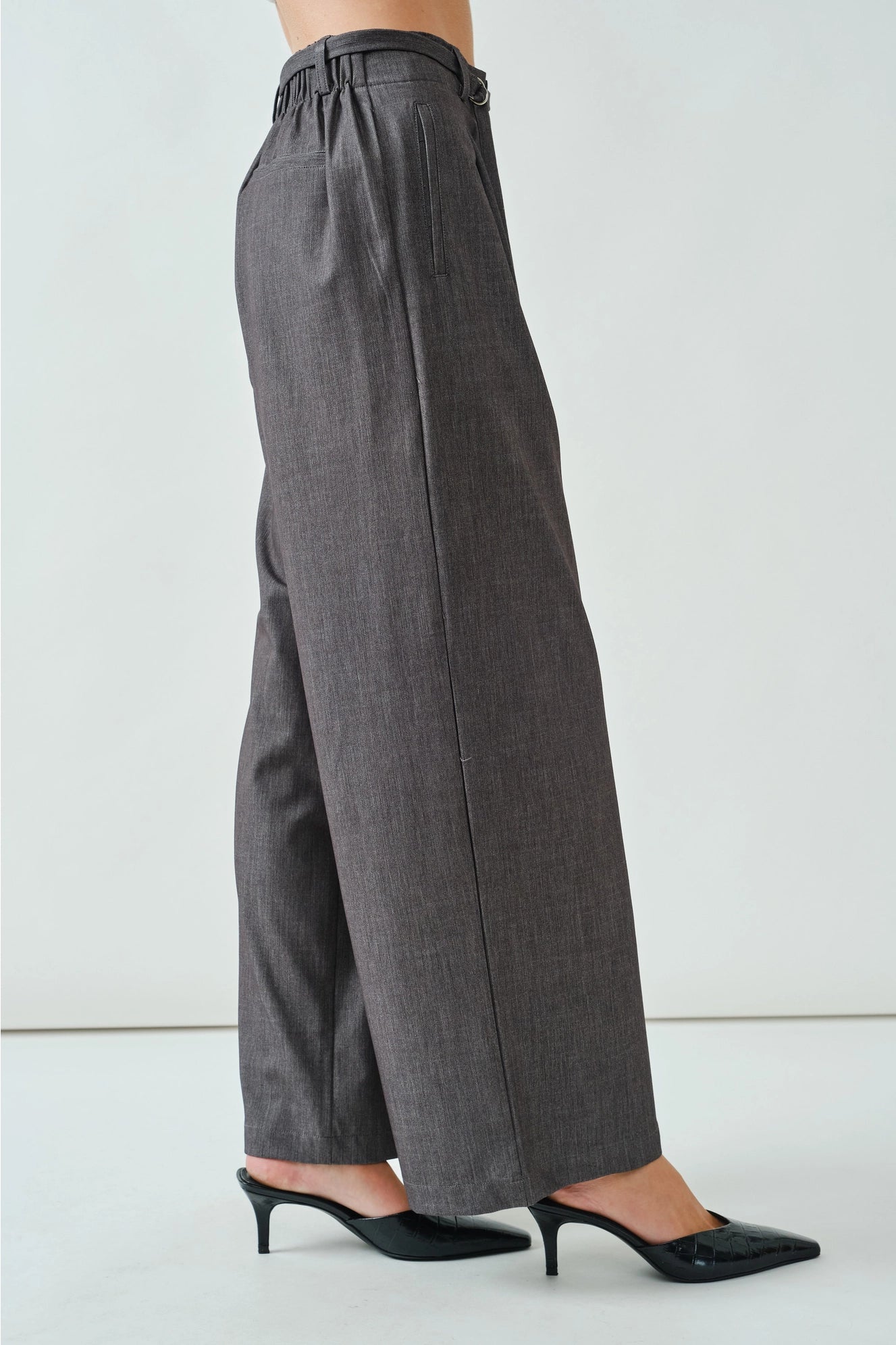 Sloan Wide Leg Denim Trouser