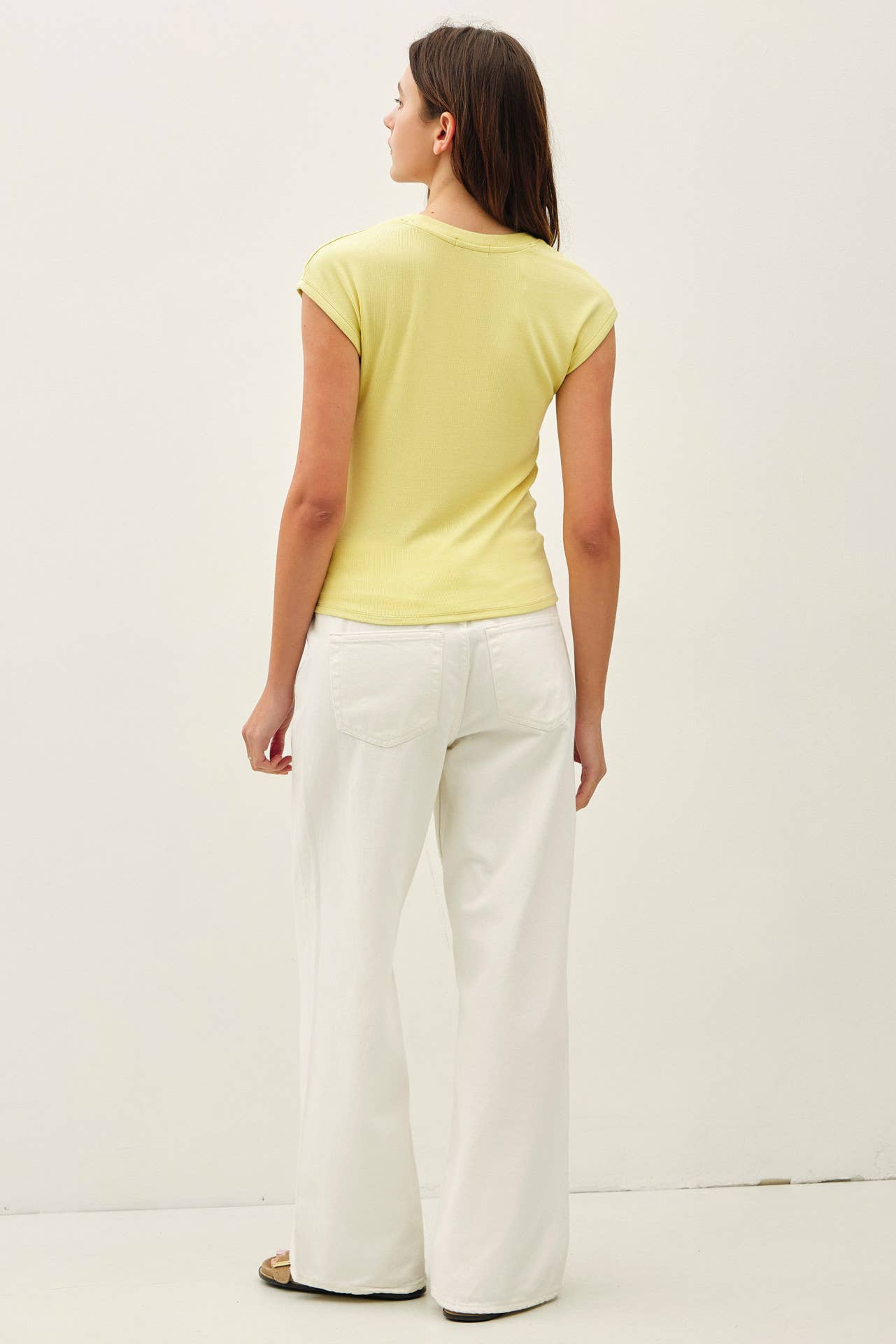 Daisy Cap Sleeve Modal Tee