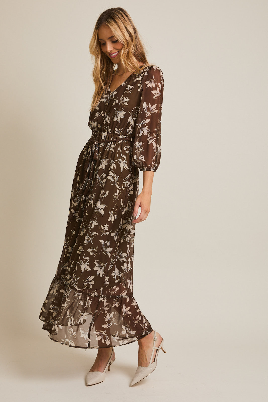 Johnna Floral Maxi Dress