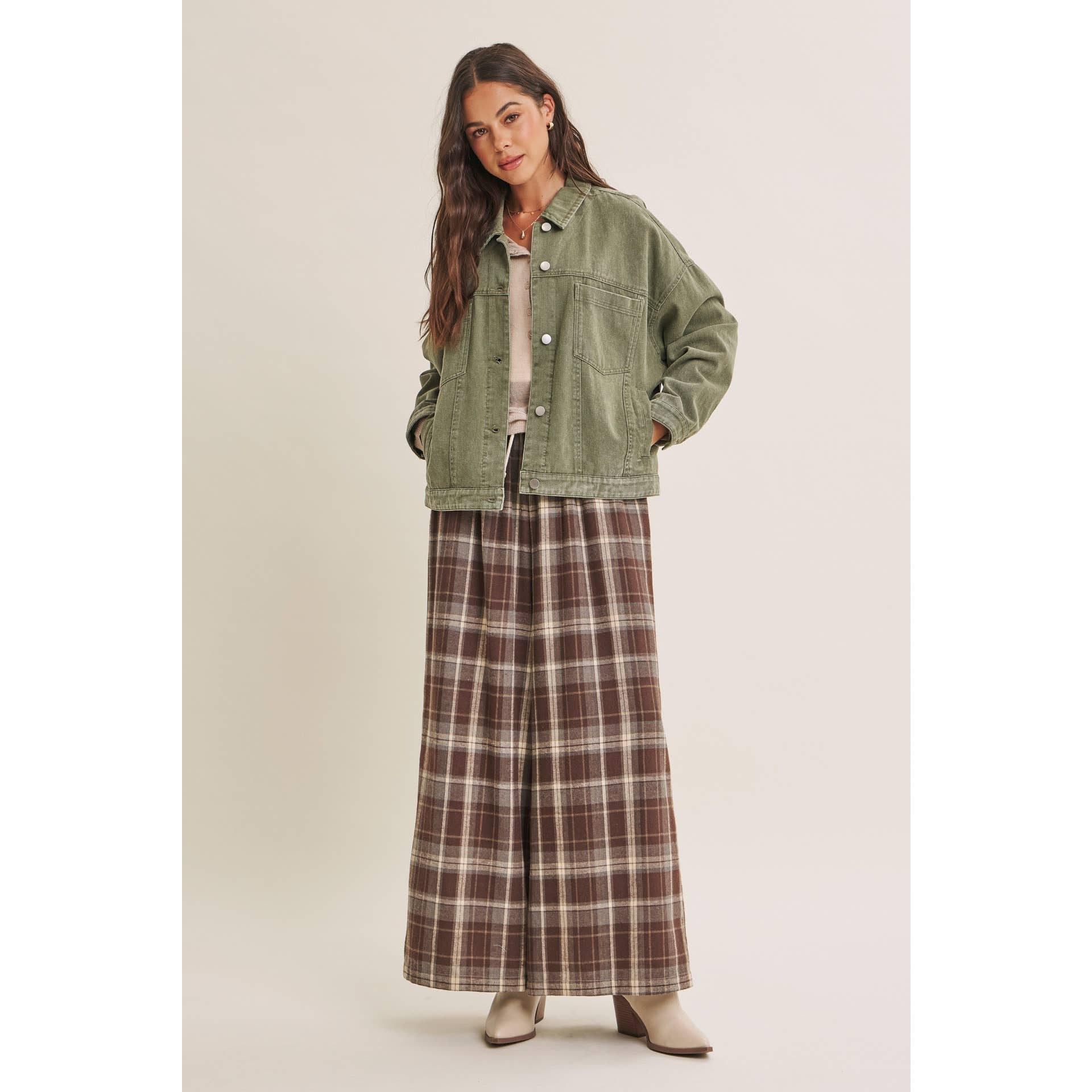 Sierra Oversized Twill Jacket