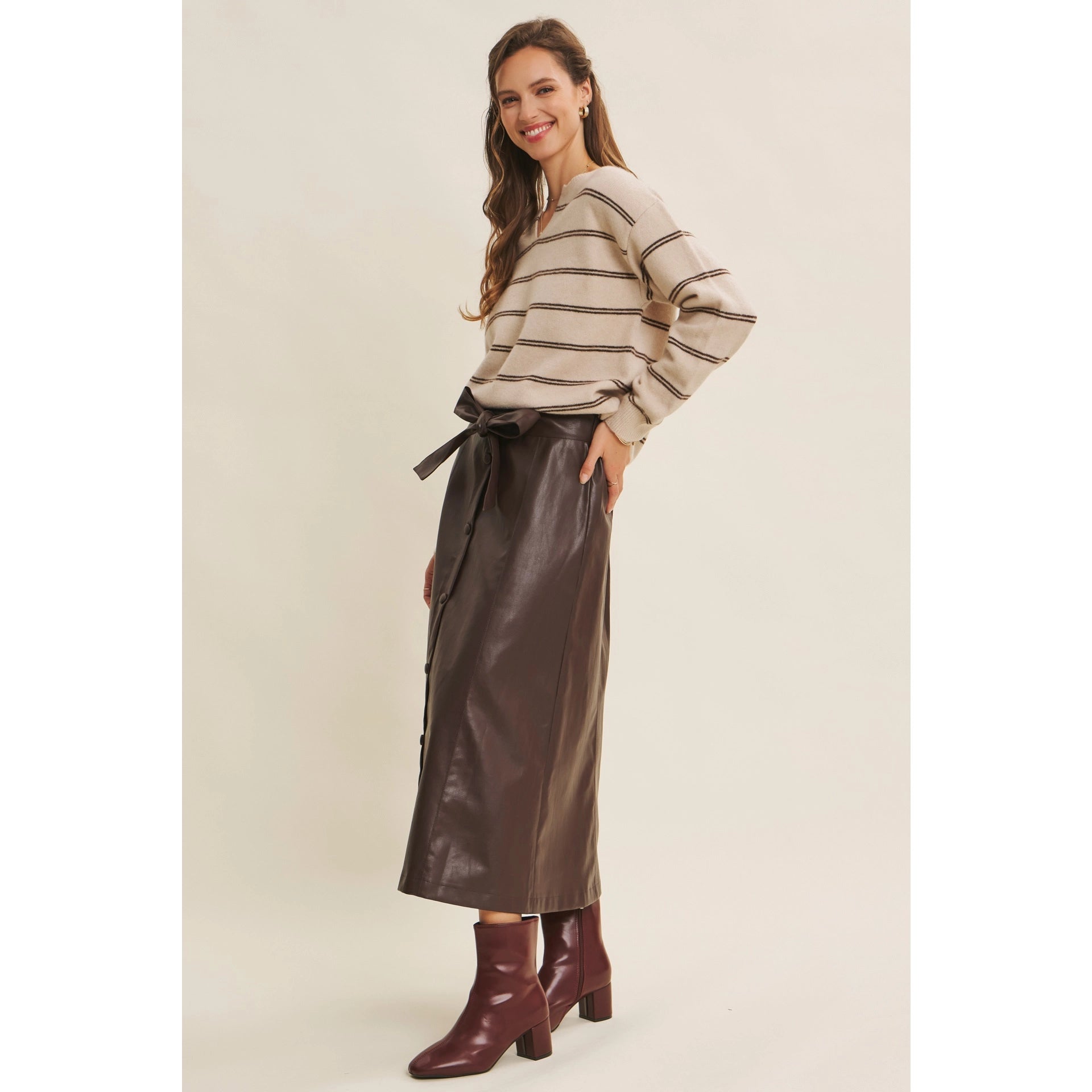 Marie Striped Sweater
