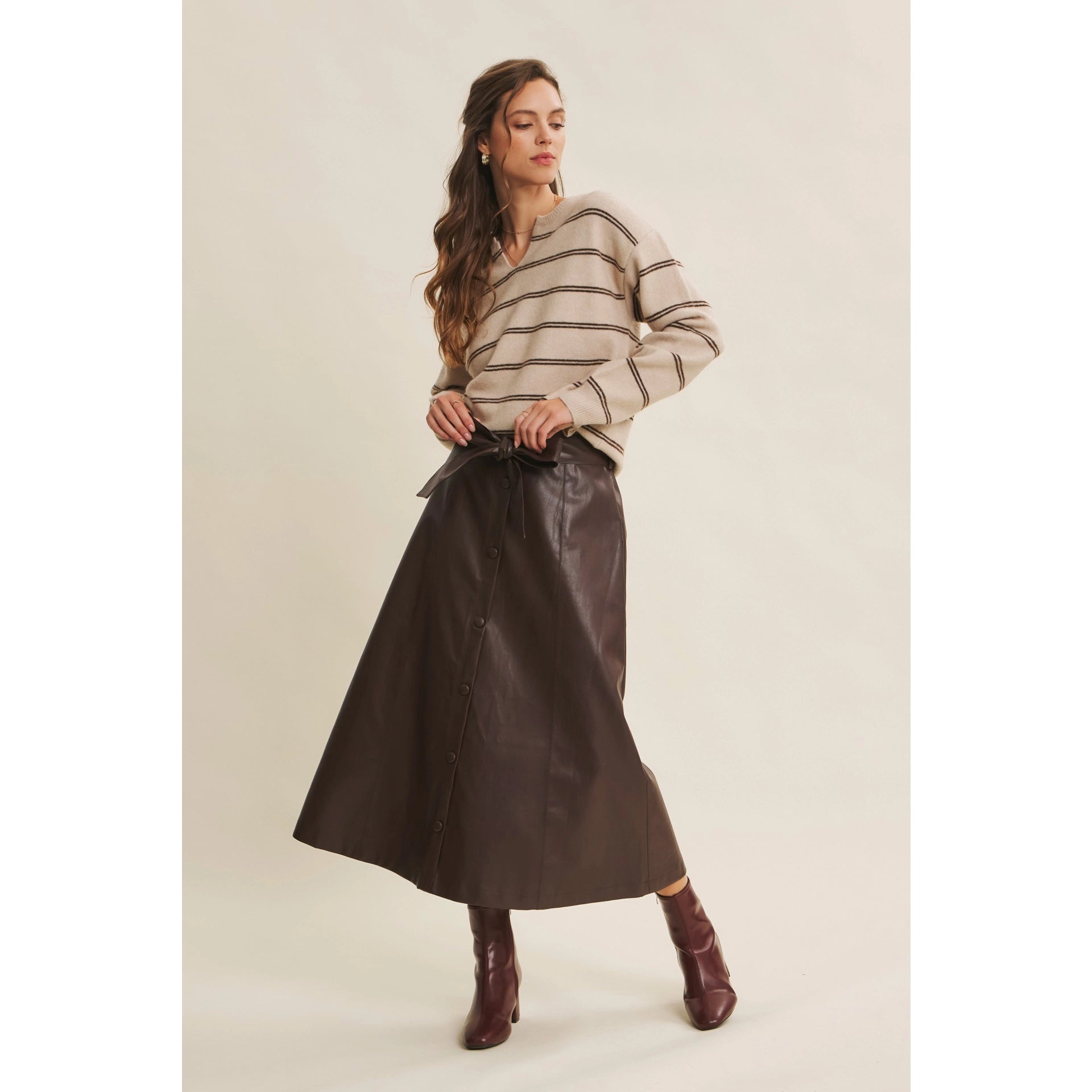 Marie Striped Sweater