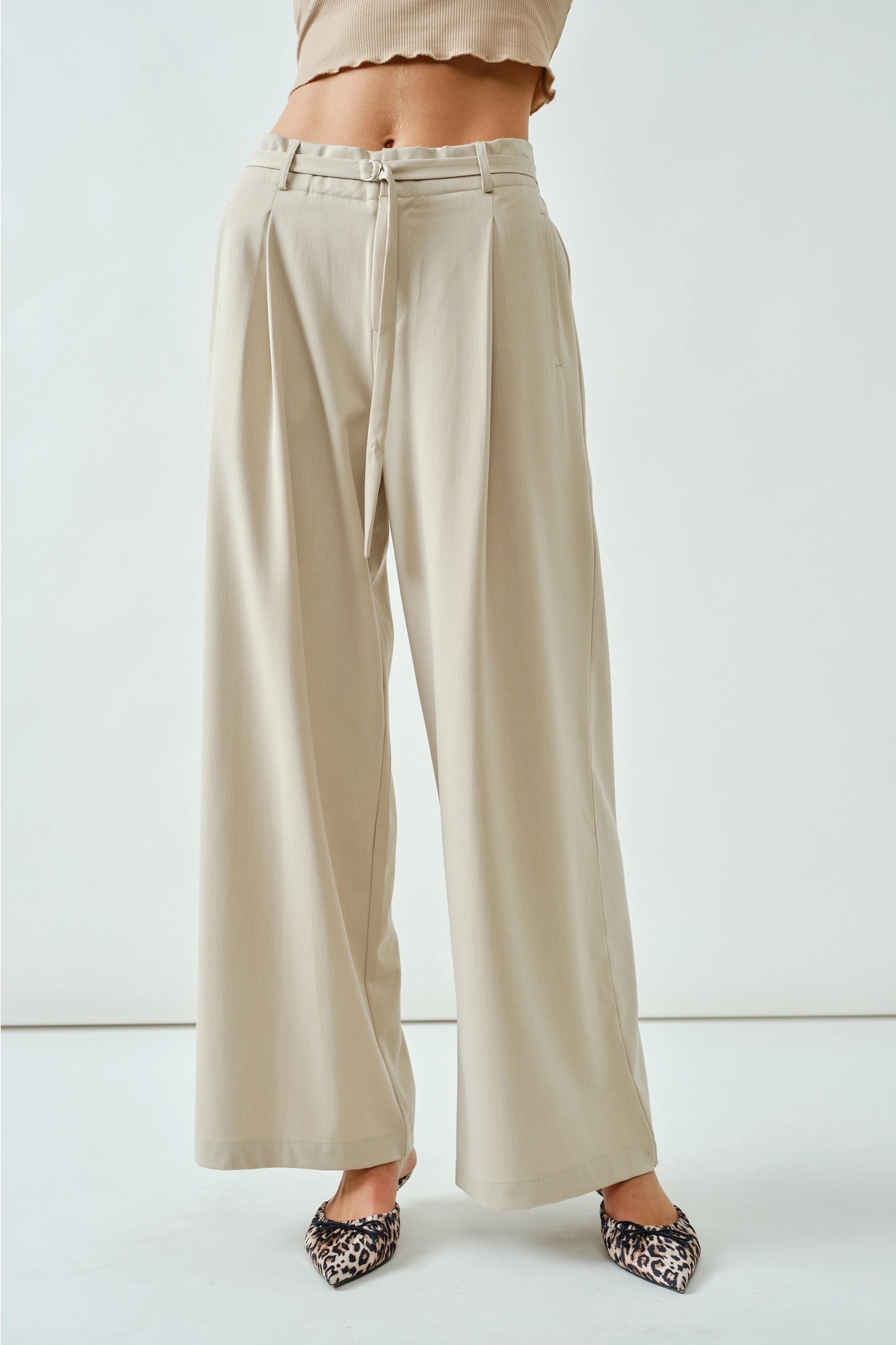 Sloan Wide Leg Denim Trouser
