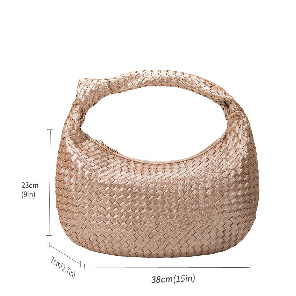 Brigitte Lilac Recycled Vegan Shoulder Bag