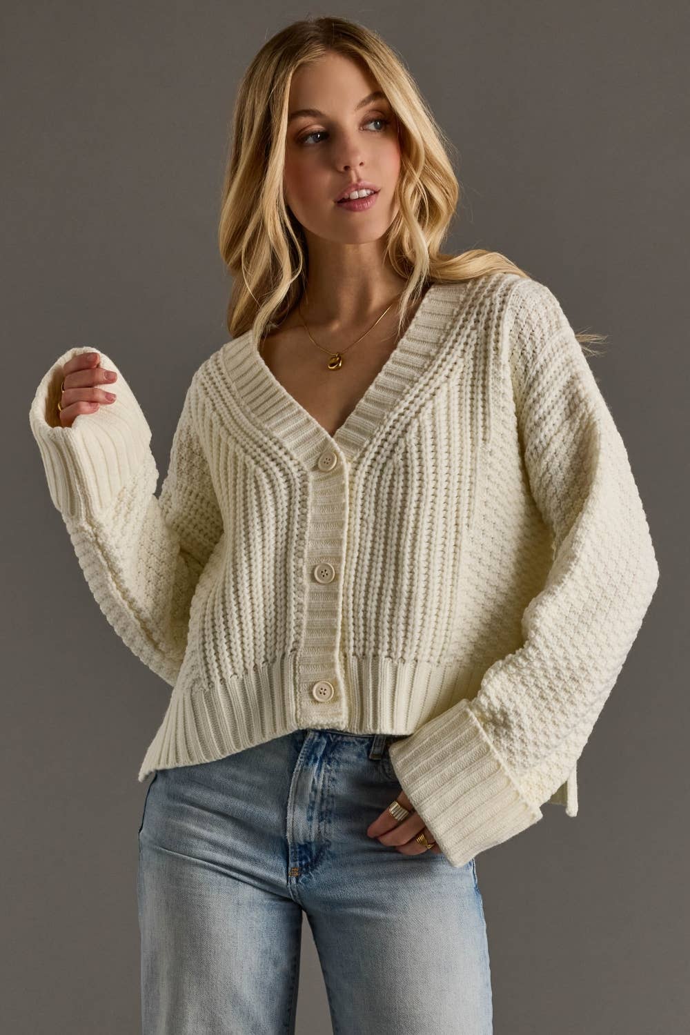 Toni Cropped Cardigan
