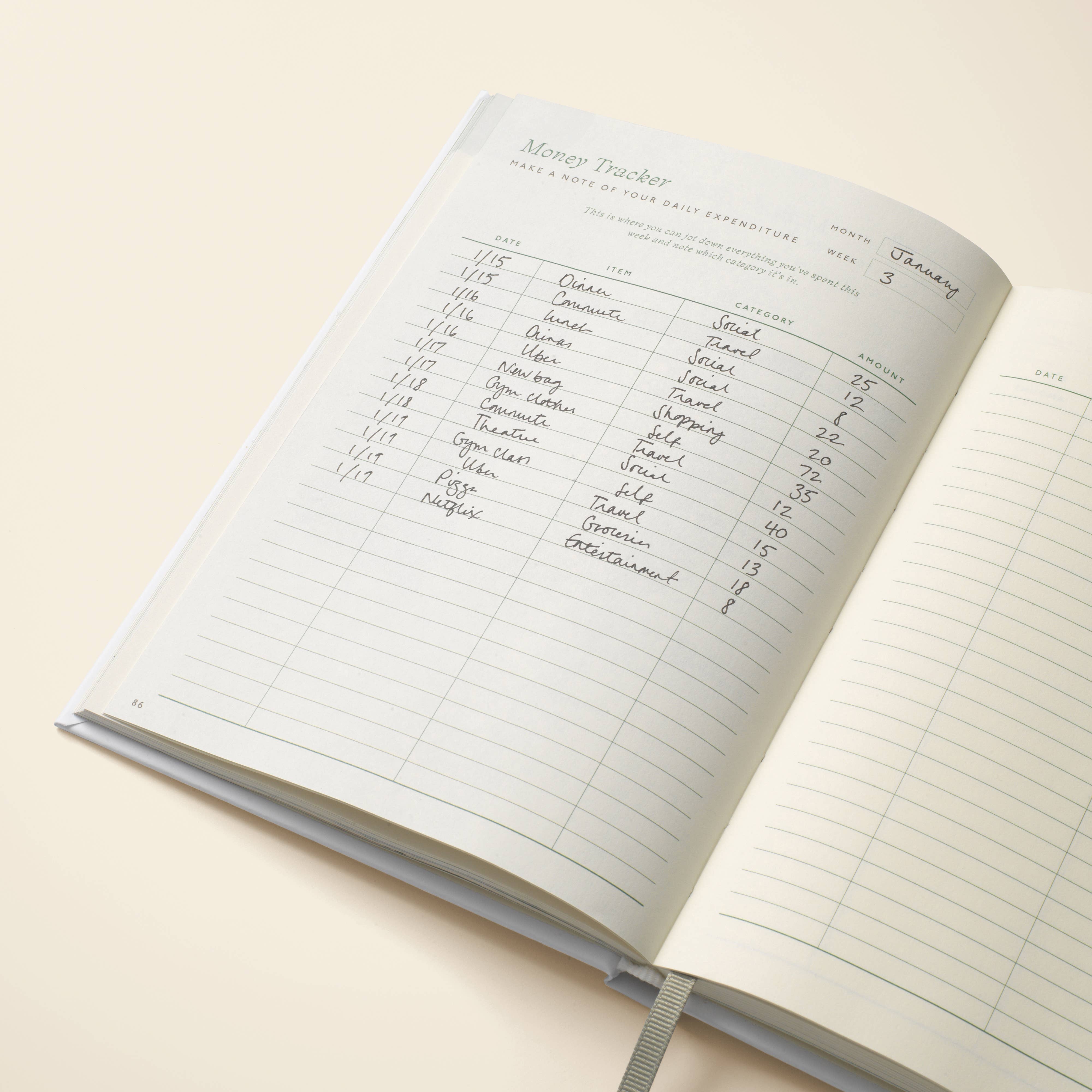 Guided Finance Planner, A5 Hardcover - Wonder