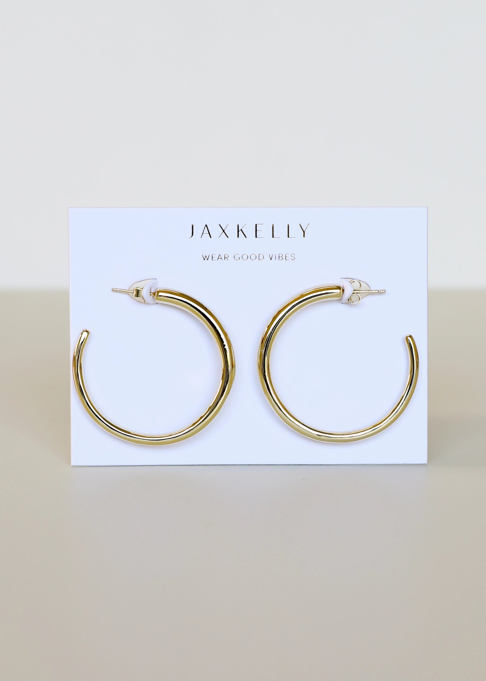 Large Everyday Hoop Earrings