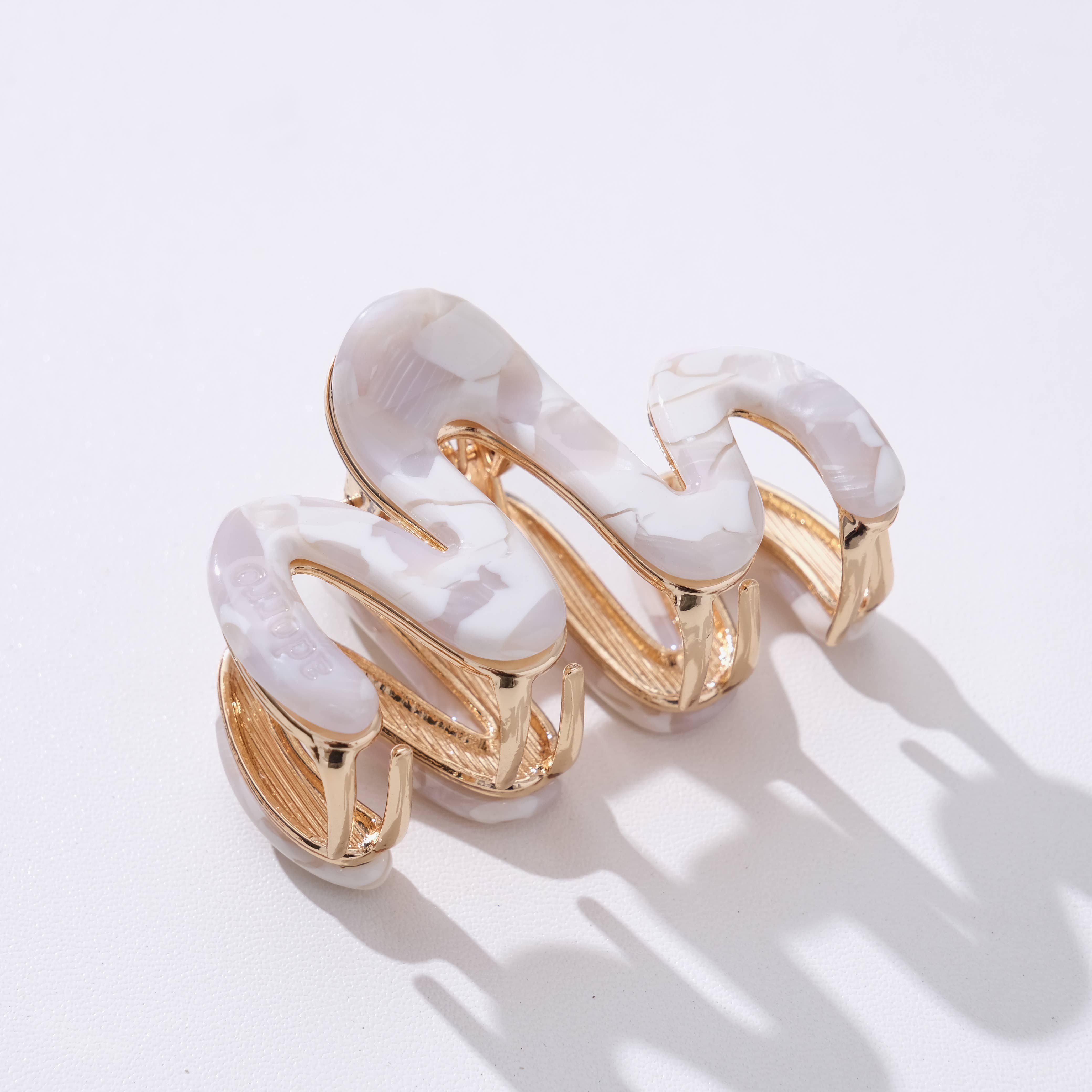 Willow Mini Squiggle Metal Claw Clip