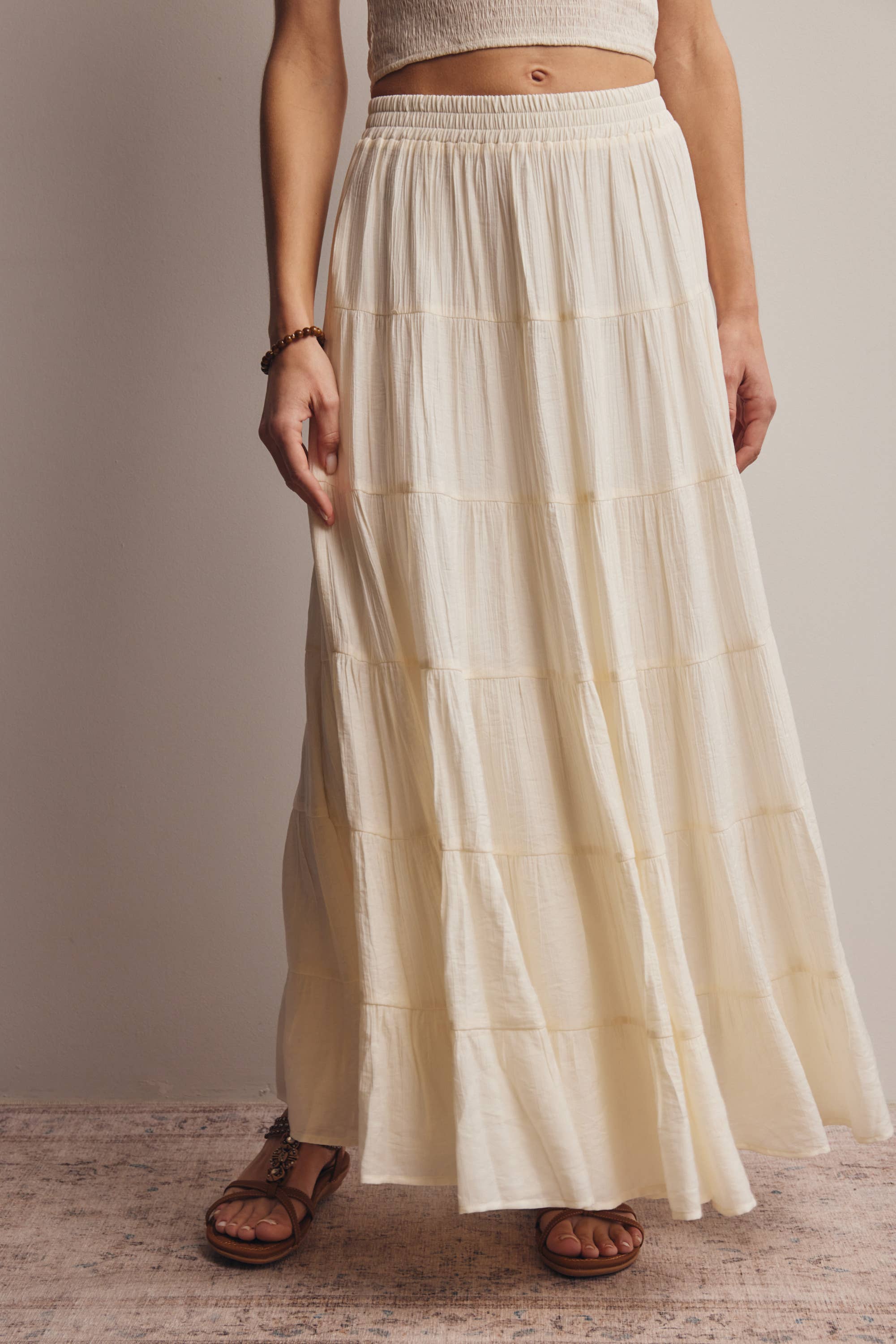 Vera Tiered Maxi Skirt