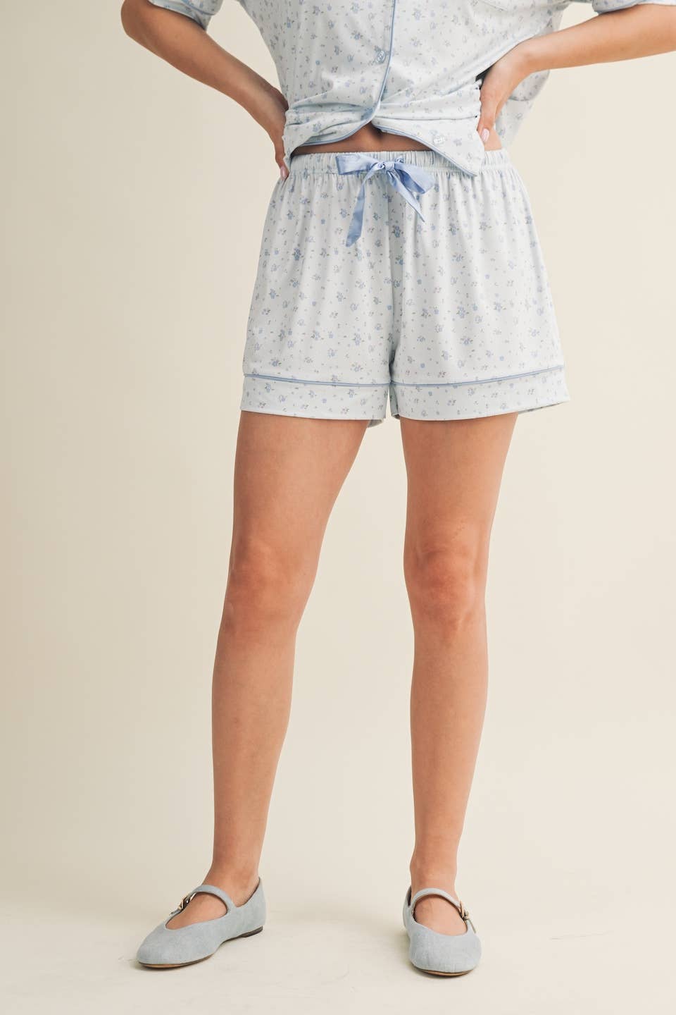 Giselle Floral Pajama Shorts