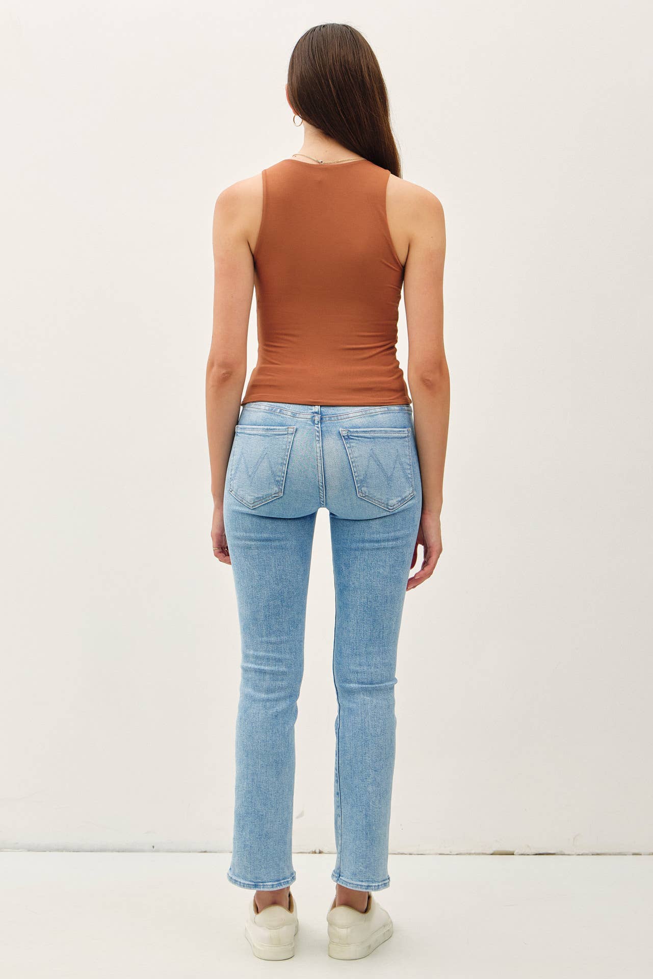 Kinsley Double Lined Round Neck Tank