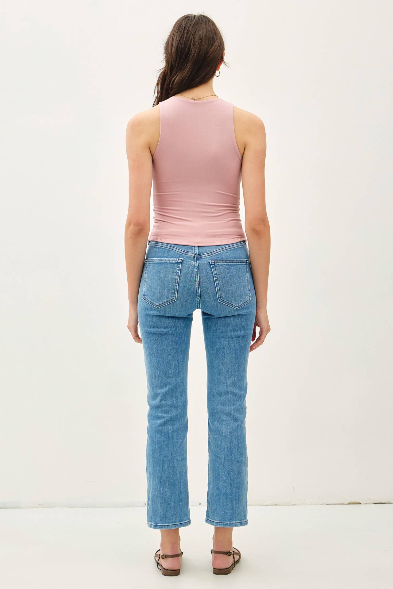 Kinsley Double Lined Round Neck Tank