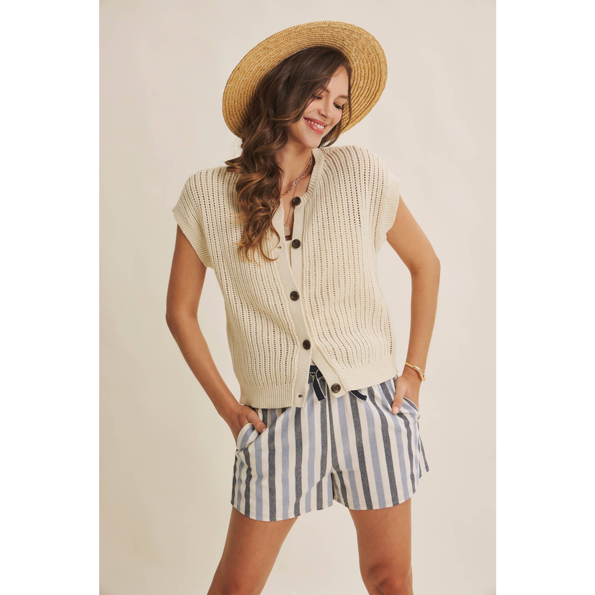 Jada Striped Shorts