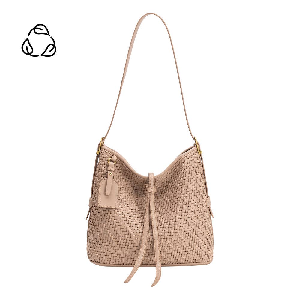Thalia Biscuit Recycled Vegan Leather Tote