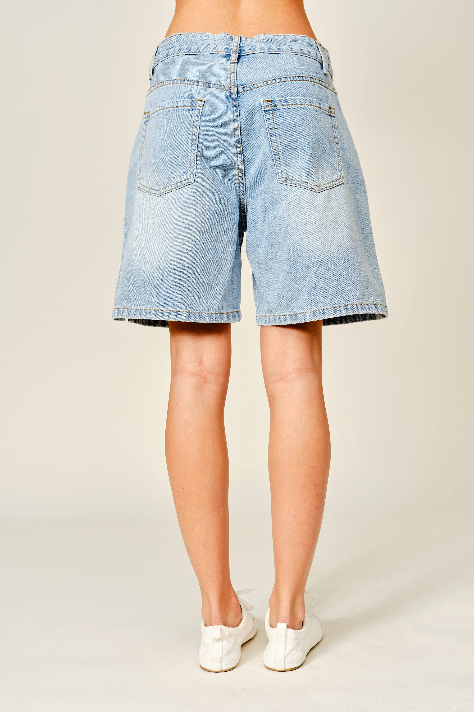 Dana Bermuda Drawstring Shorts