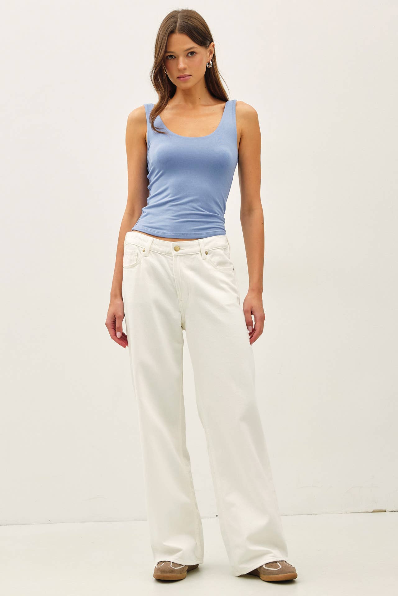 Audrey Double Lined Scoop Tank