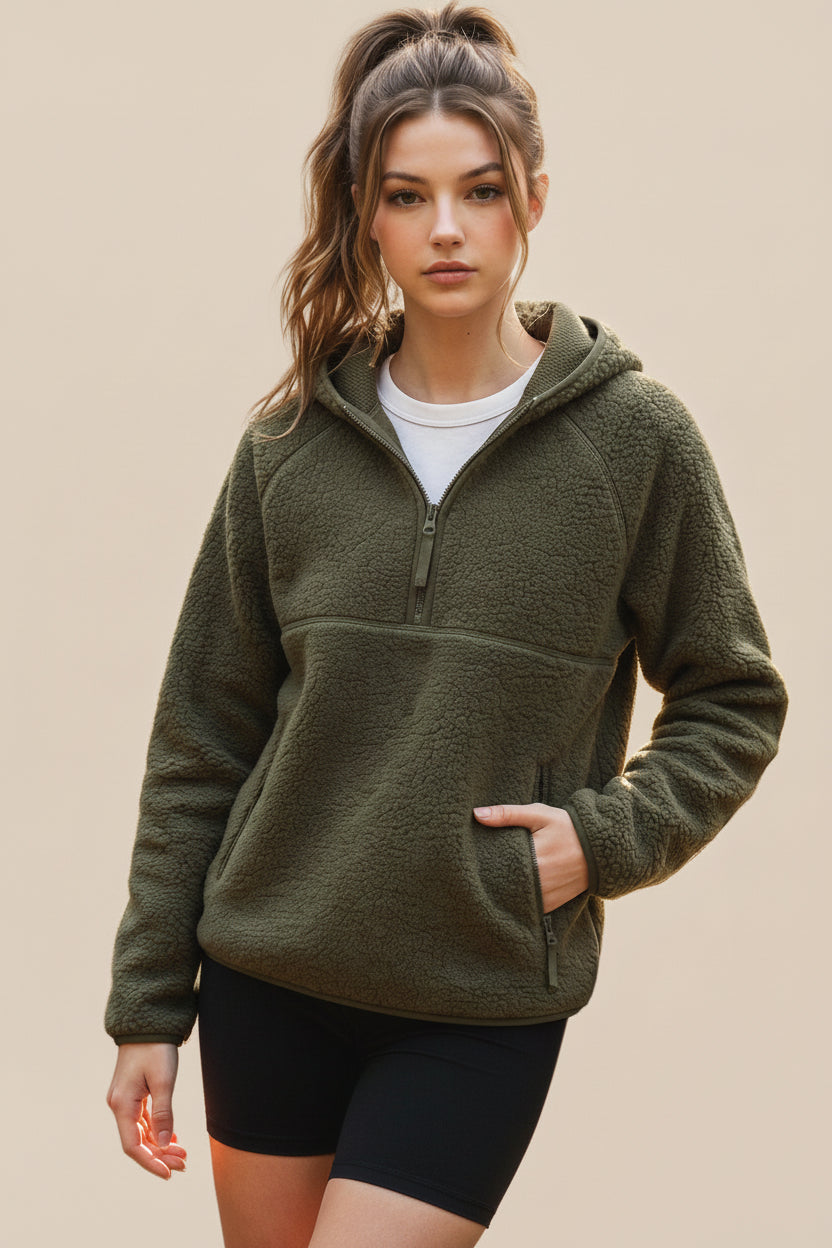 Harmony Sherpa Half Zip Pullover