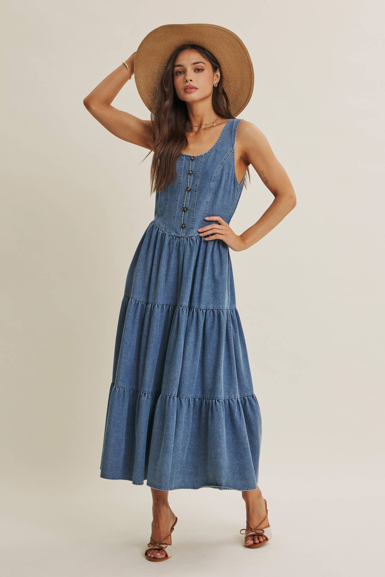 Mabel Tiered Mini Dress