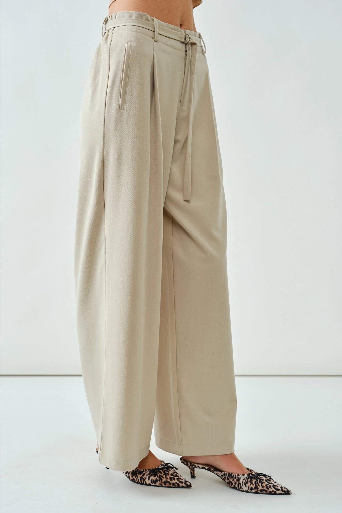 Sloan Wide Leg Denim Trouser
