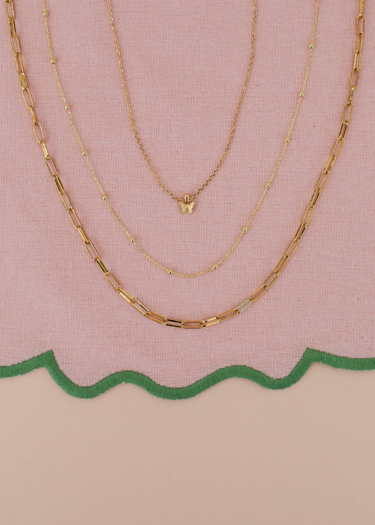 Gold Ball Necklace
