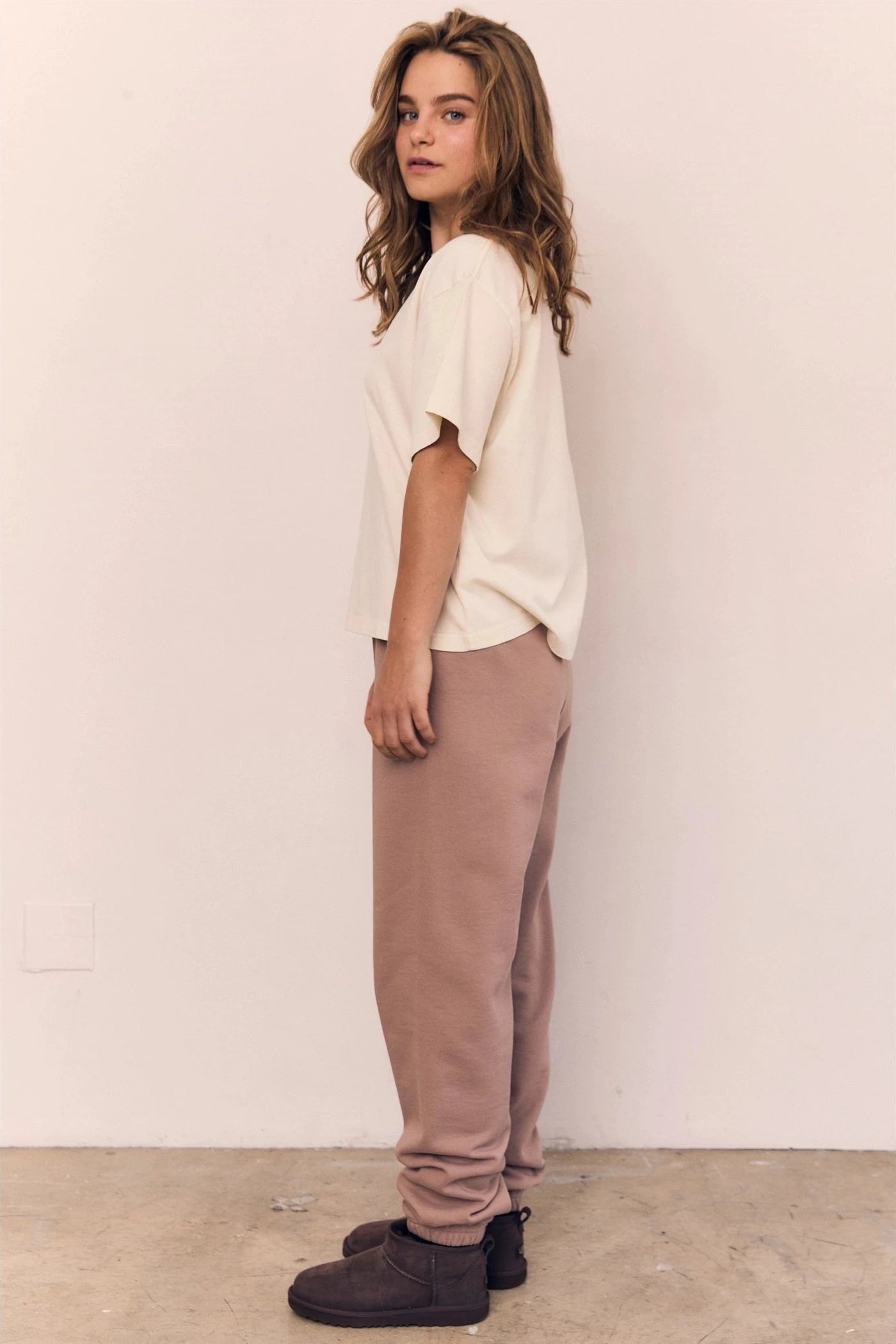 Kaitlyn Mineral Washed Cotton Tee