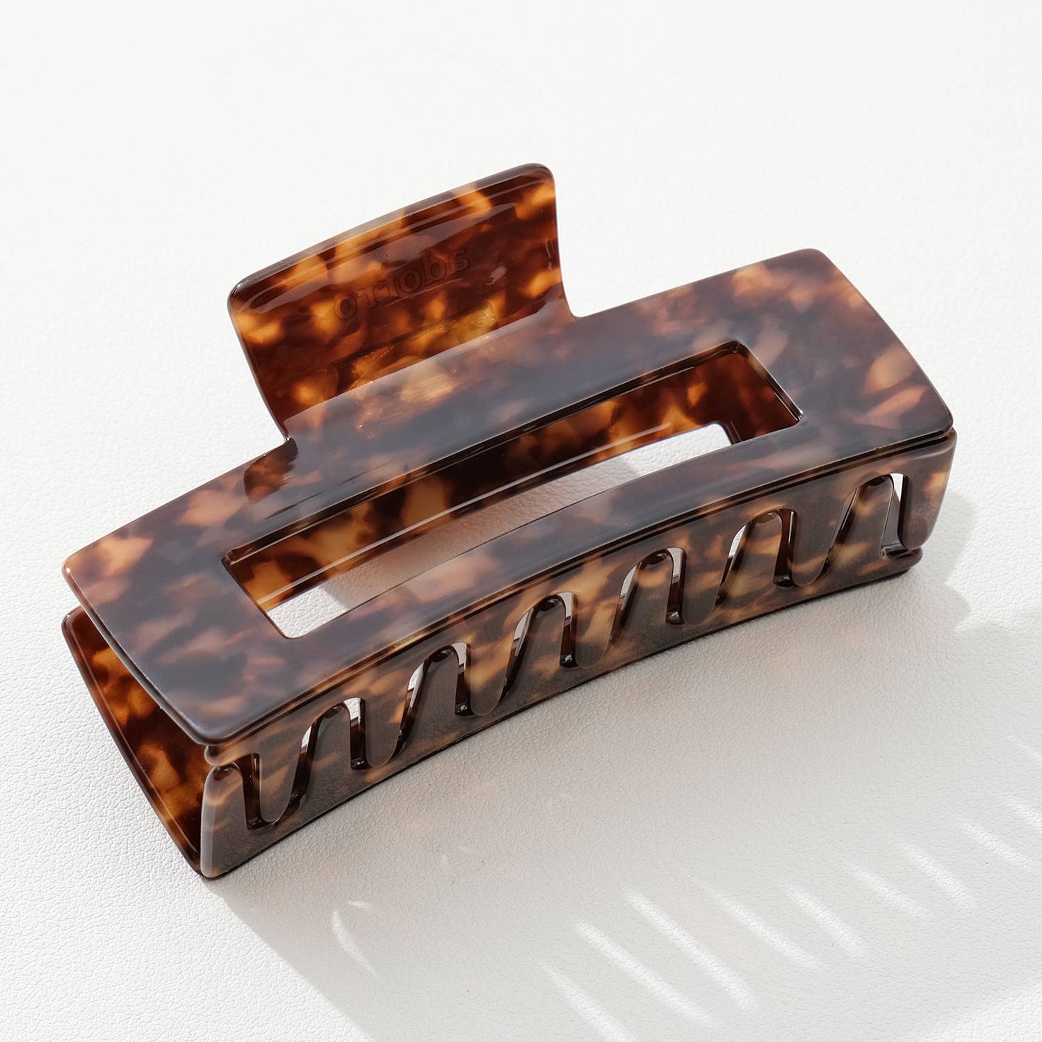 Deep Tortoise Large Claw Clips