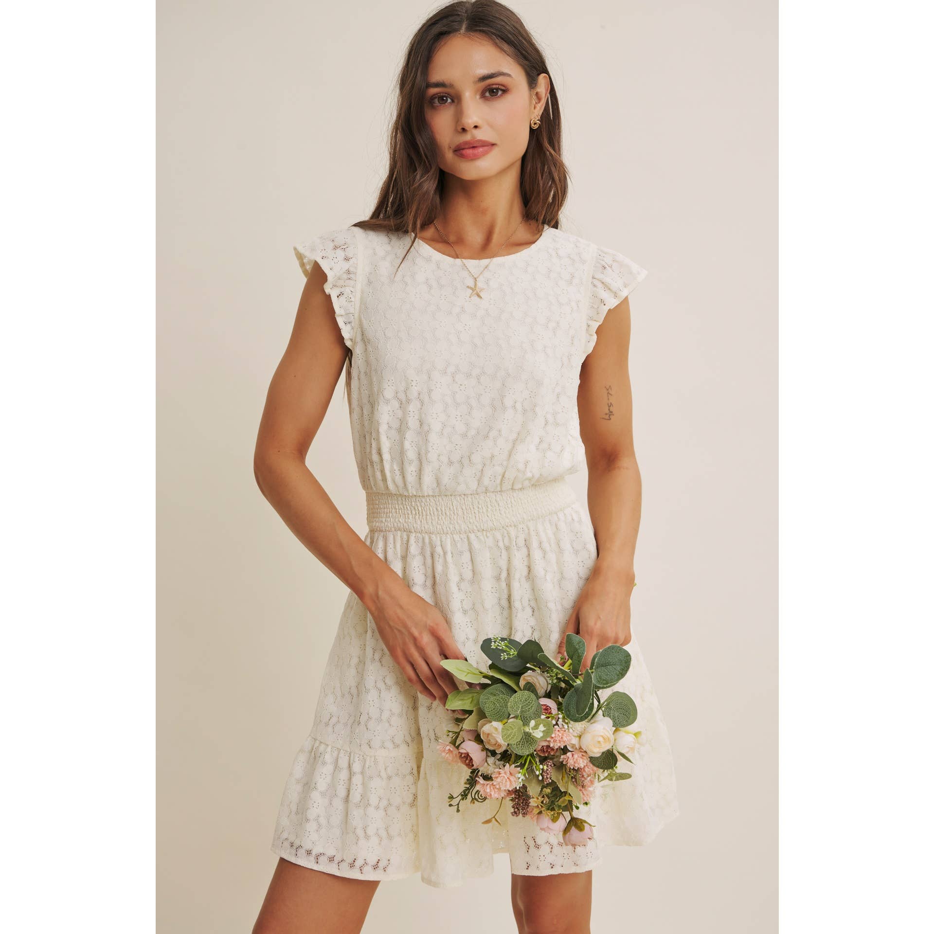 Kayley Lace Mini Dress