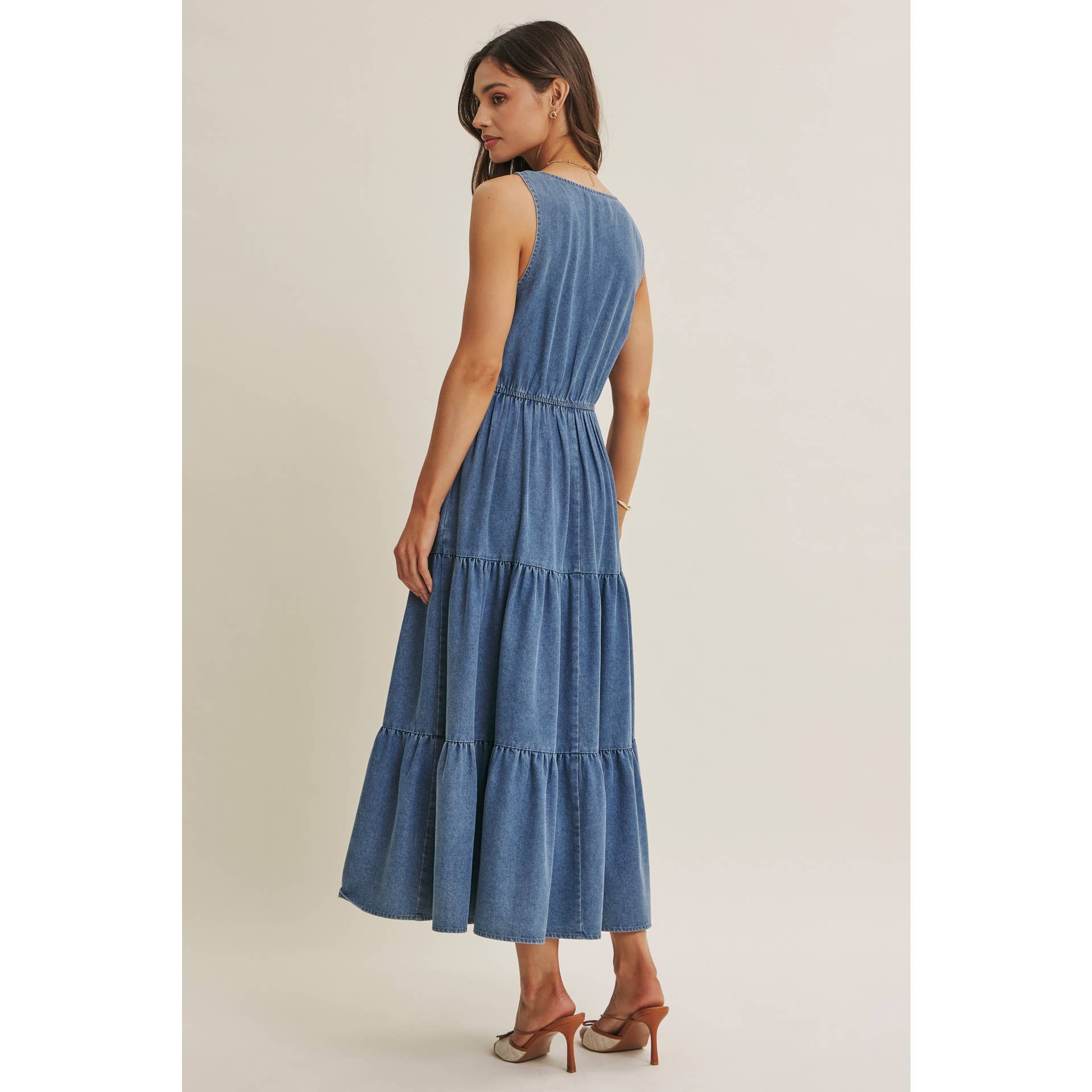 Mabel Tiered Mini Dress