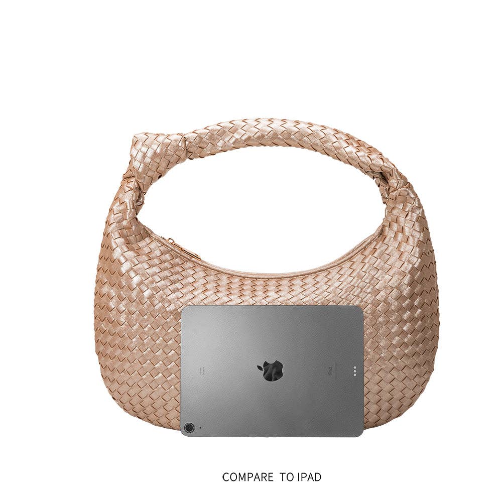 Brigitte Lilac Recycled Vegan Shoulder Bag