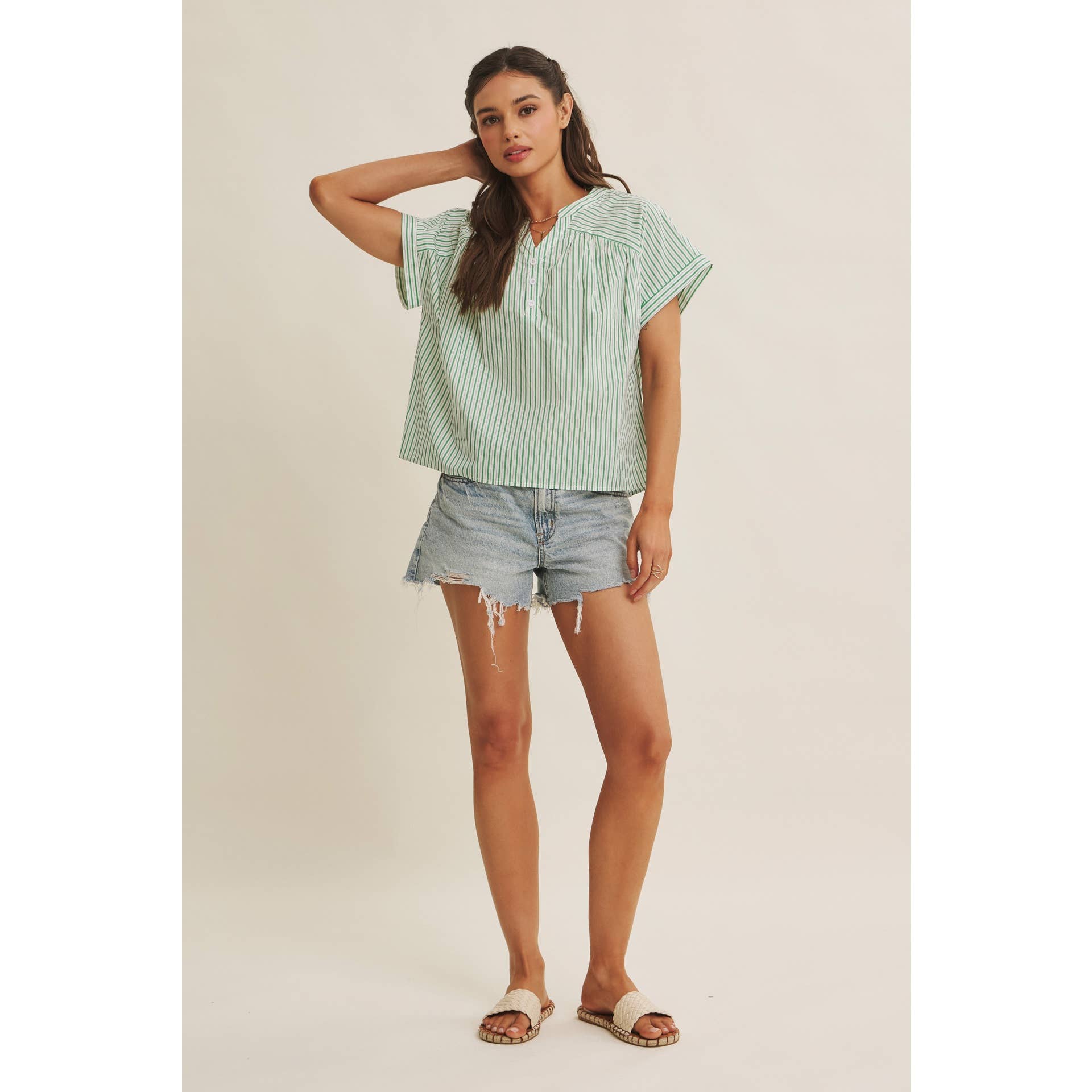 Candi Striped Top