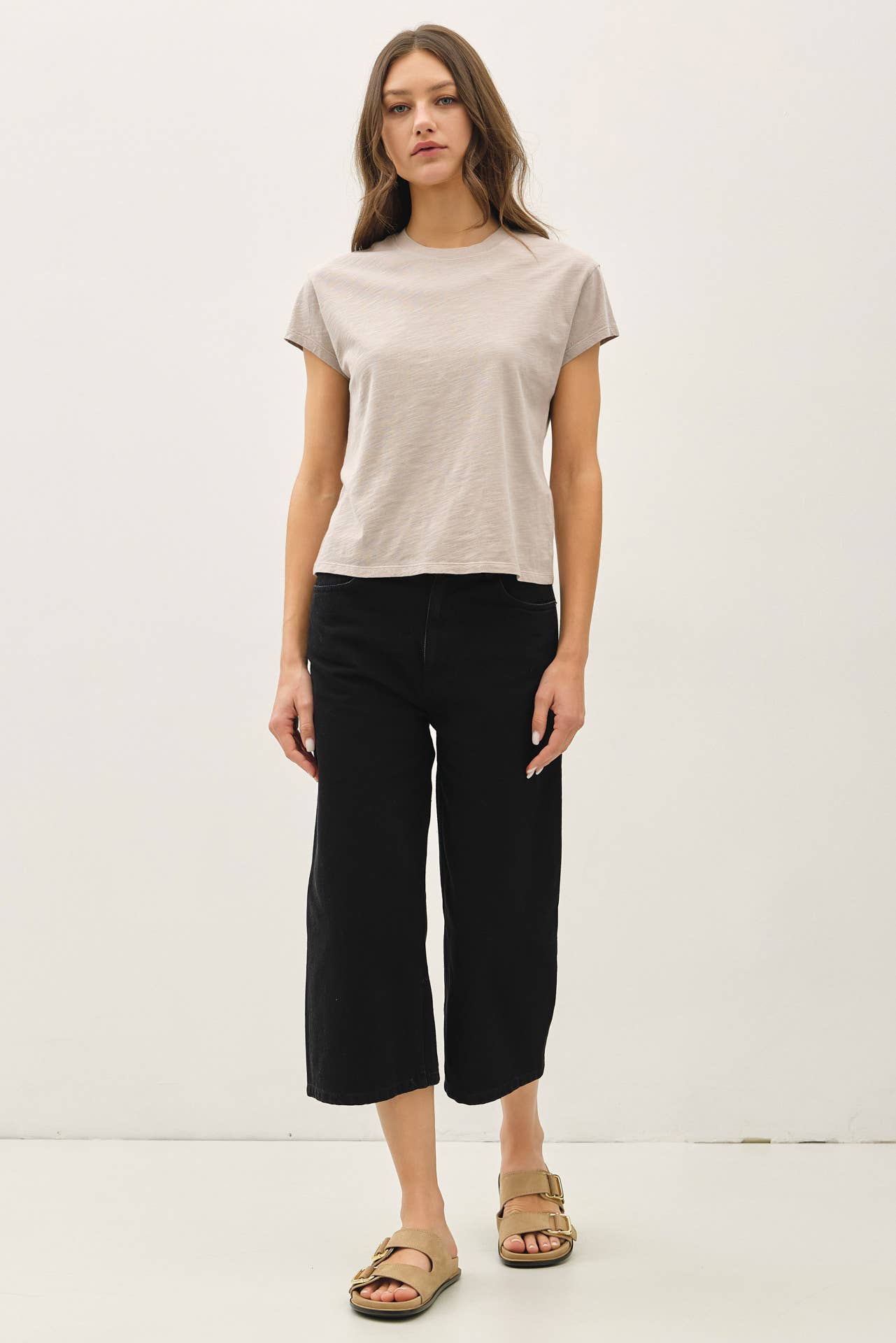 Tamara Slub Knit Baby Tee