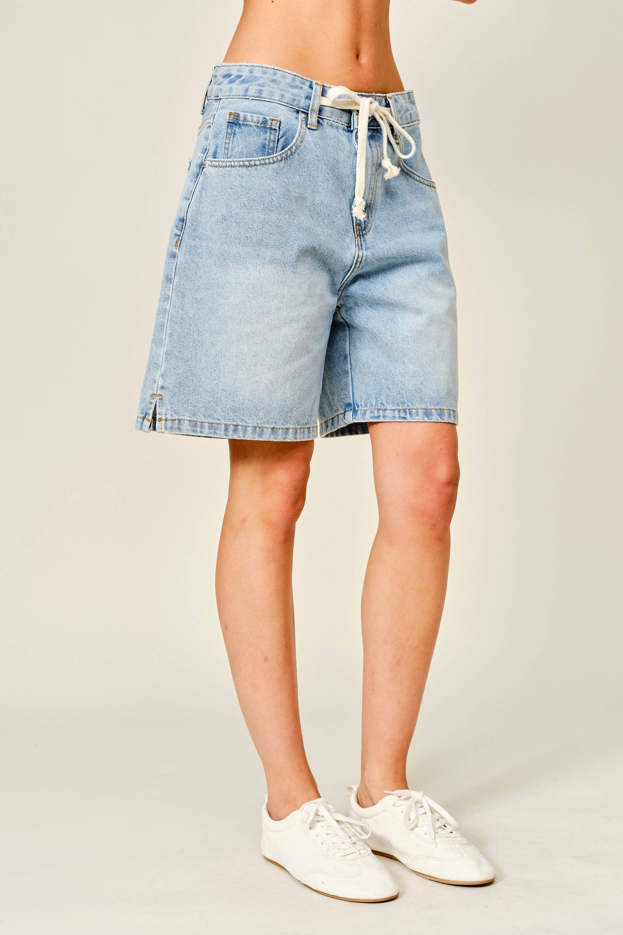 Dana Bermuda Drawstring Shorts