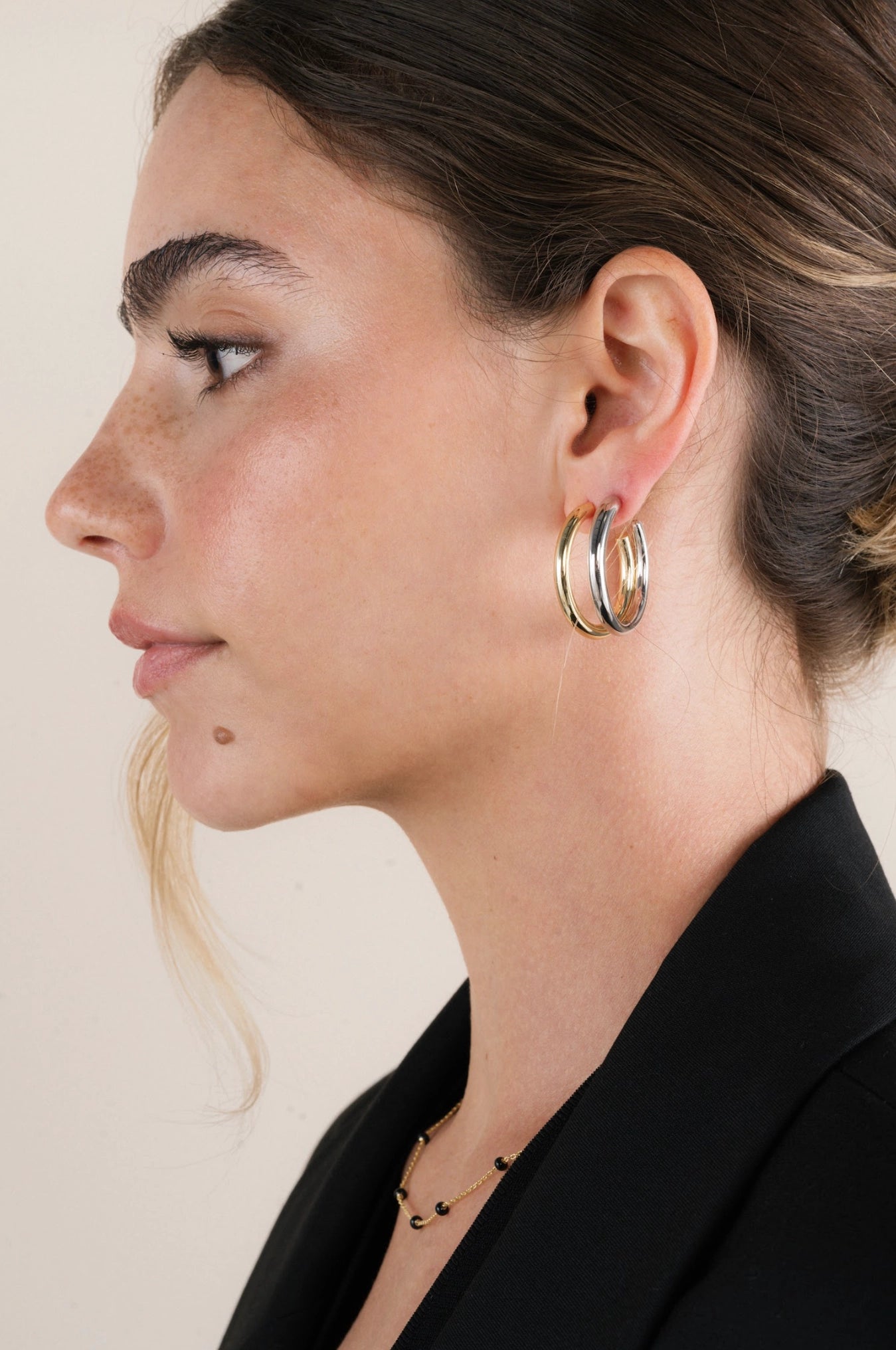 Large Everyday Hoop Earrings