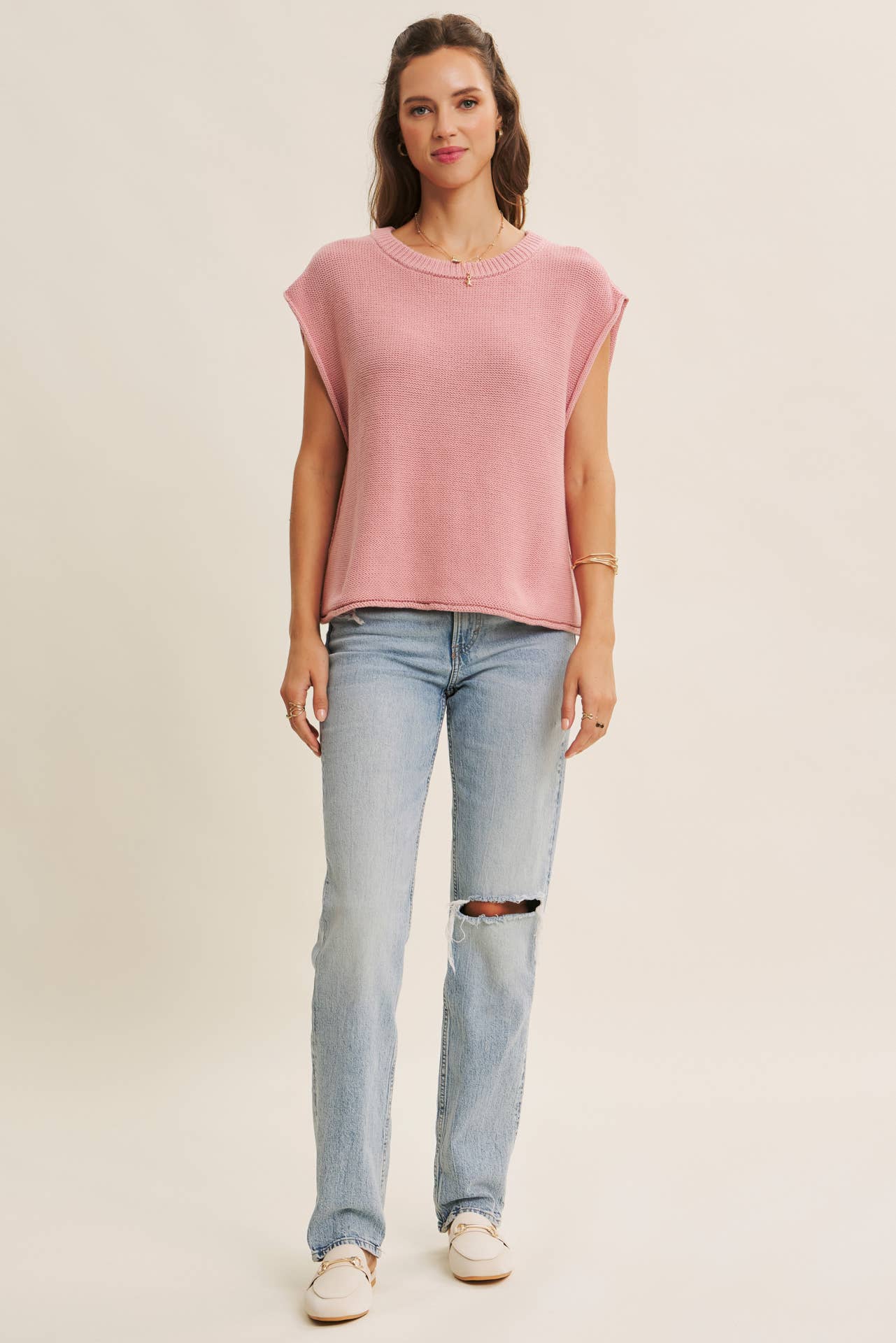 Avery Sweater Tee
