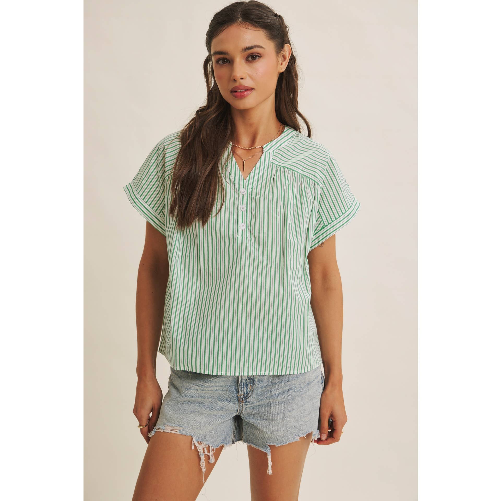 Candi Striped Top