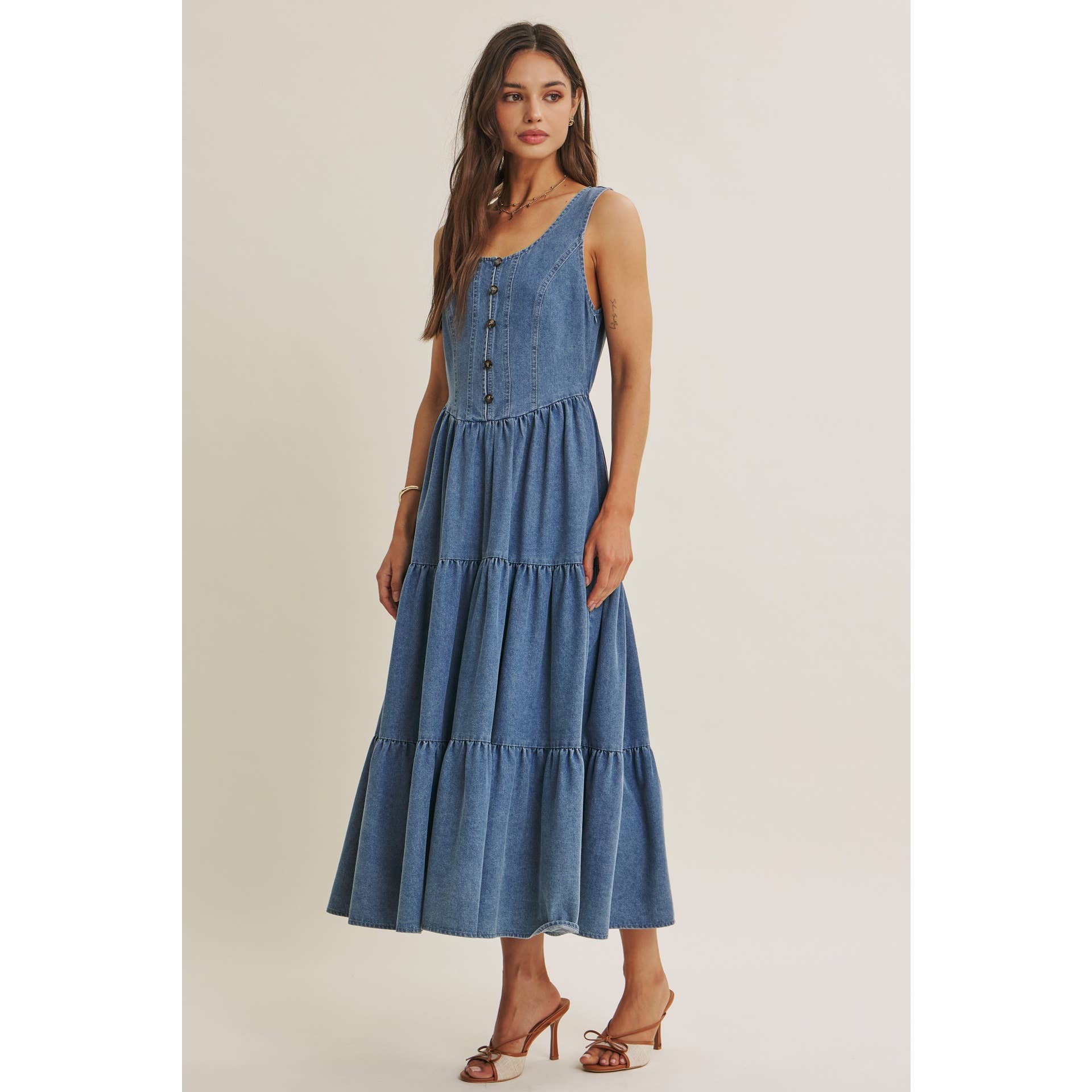 Mabel Tiered Mini Dress