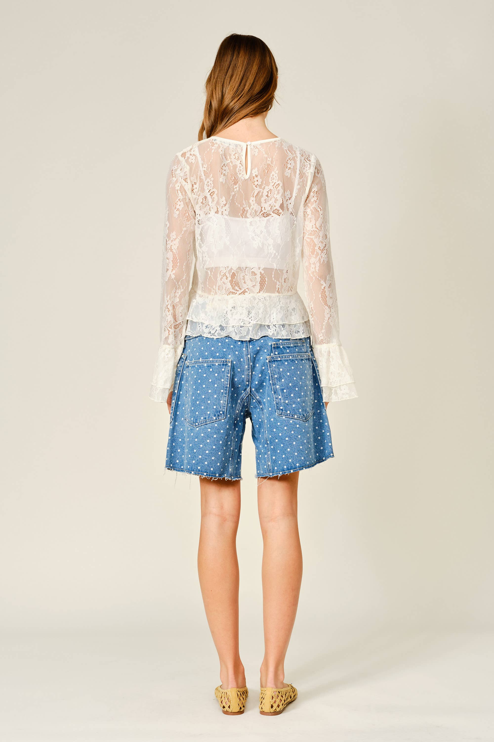 Cassidy Polka Dot Barrel Shorts