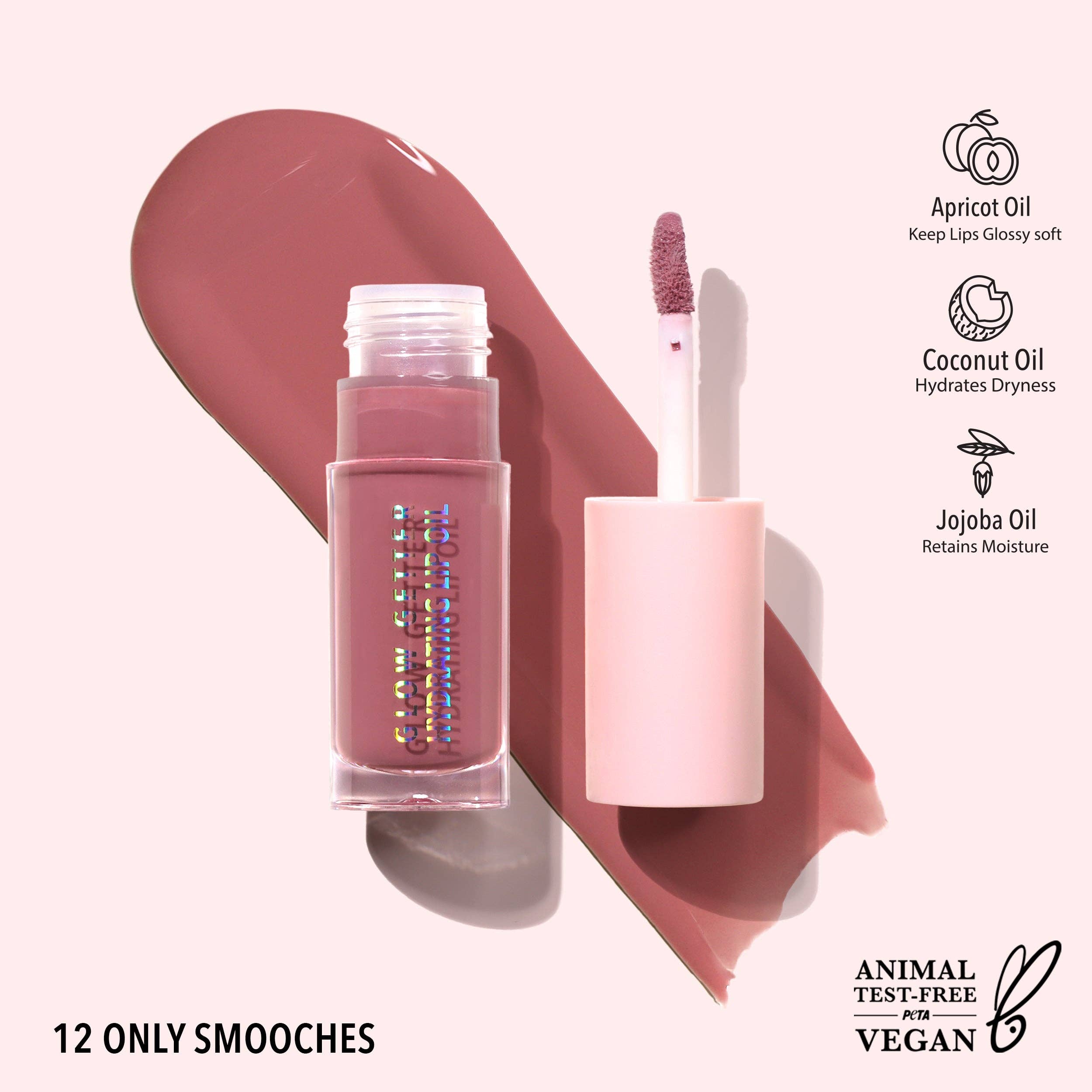 Glow Getter Hydrating Lip Oil - 012 - Only Smooches