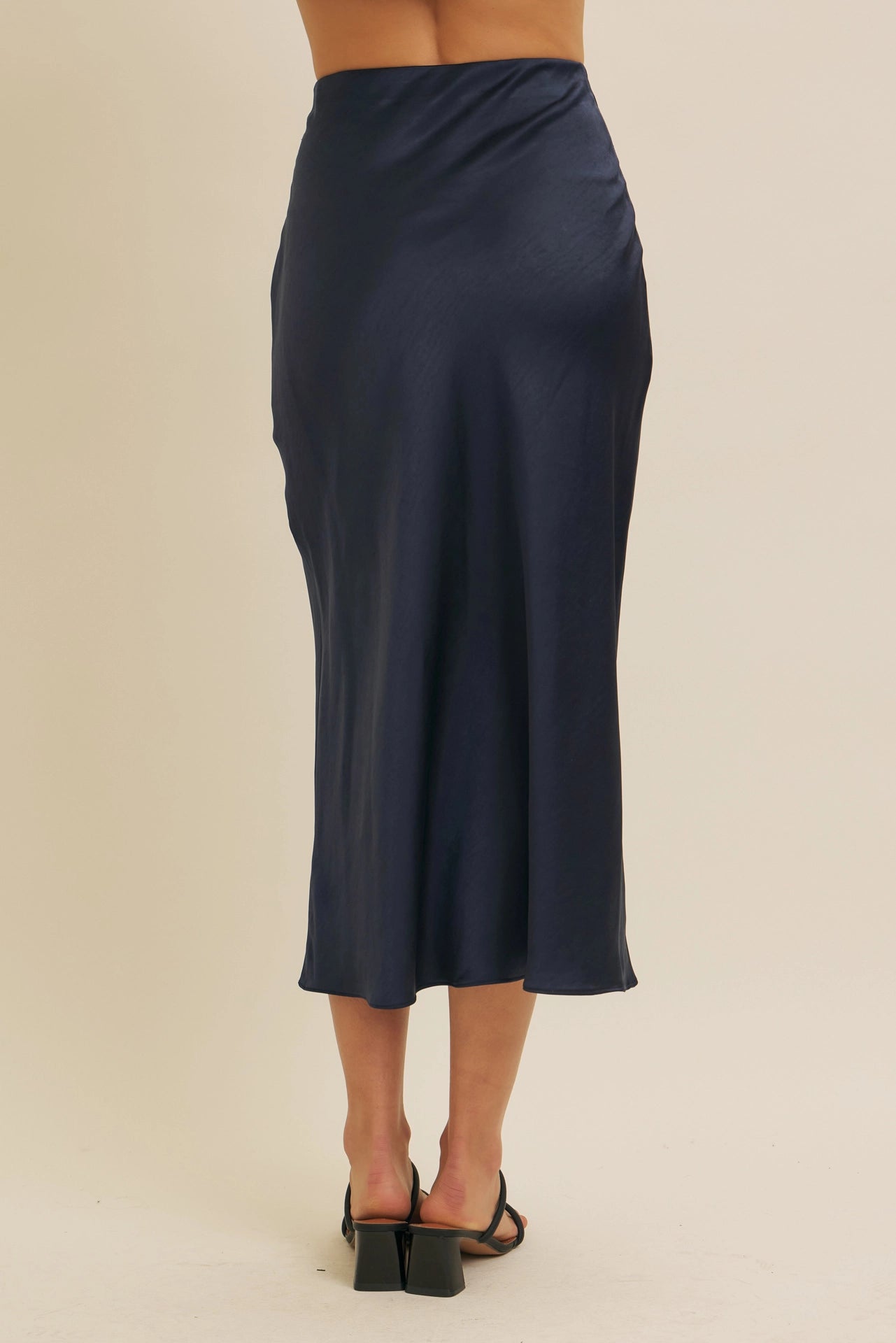 Taylor Satin Maxi Skirt