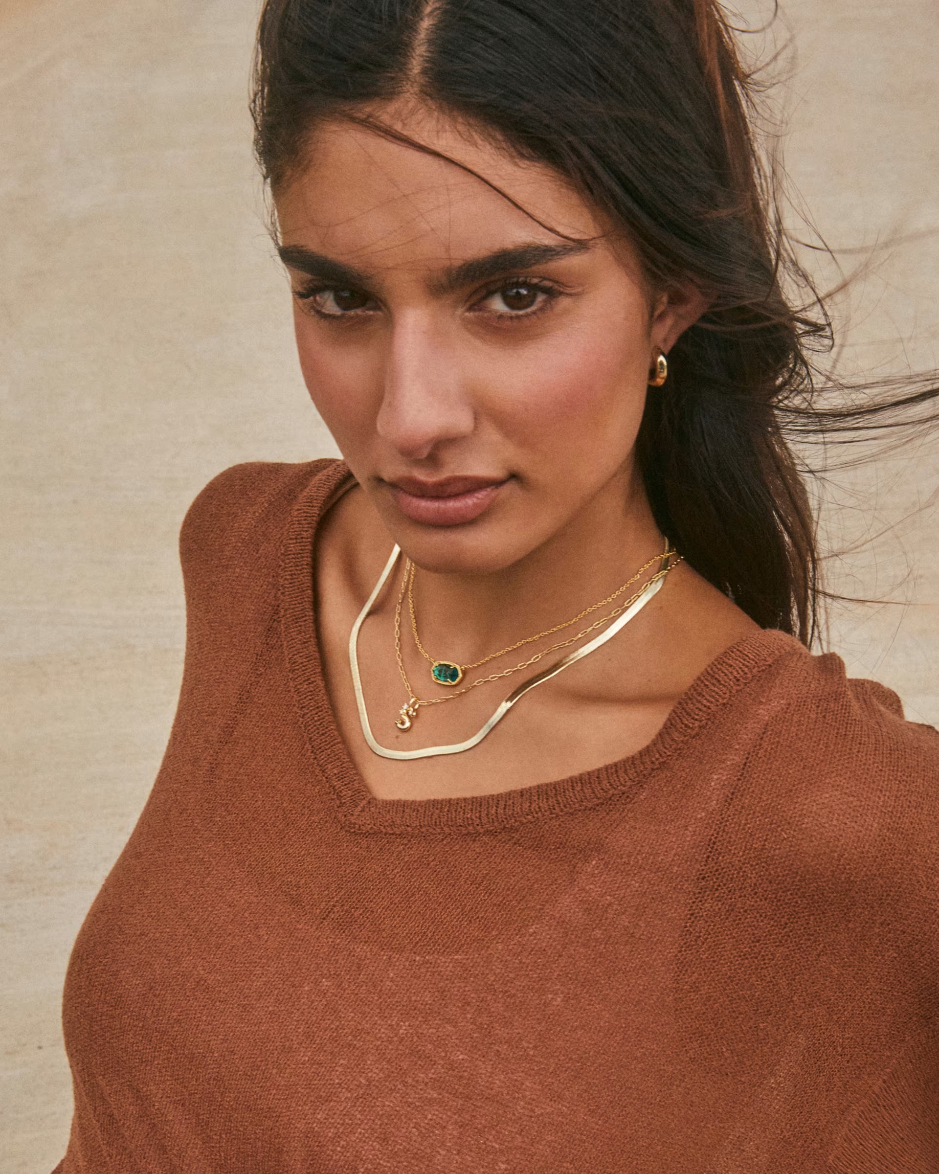 Kassie Gold Chain Necklace