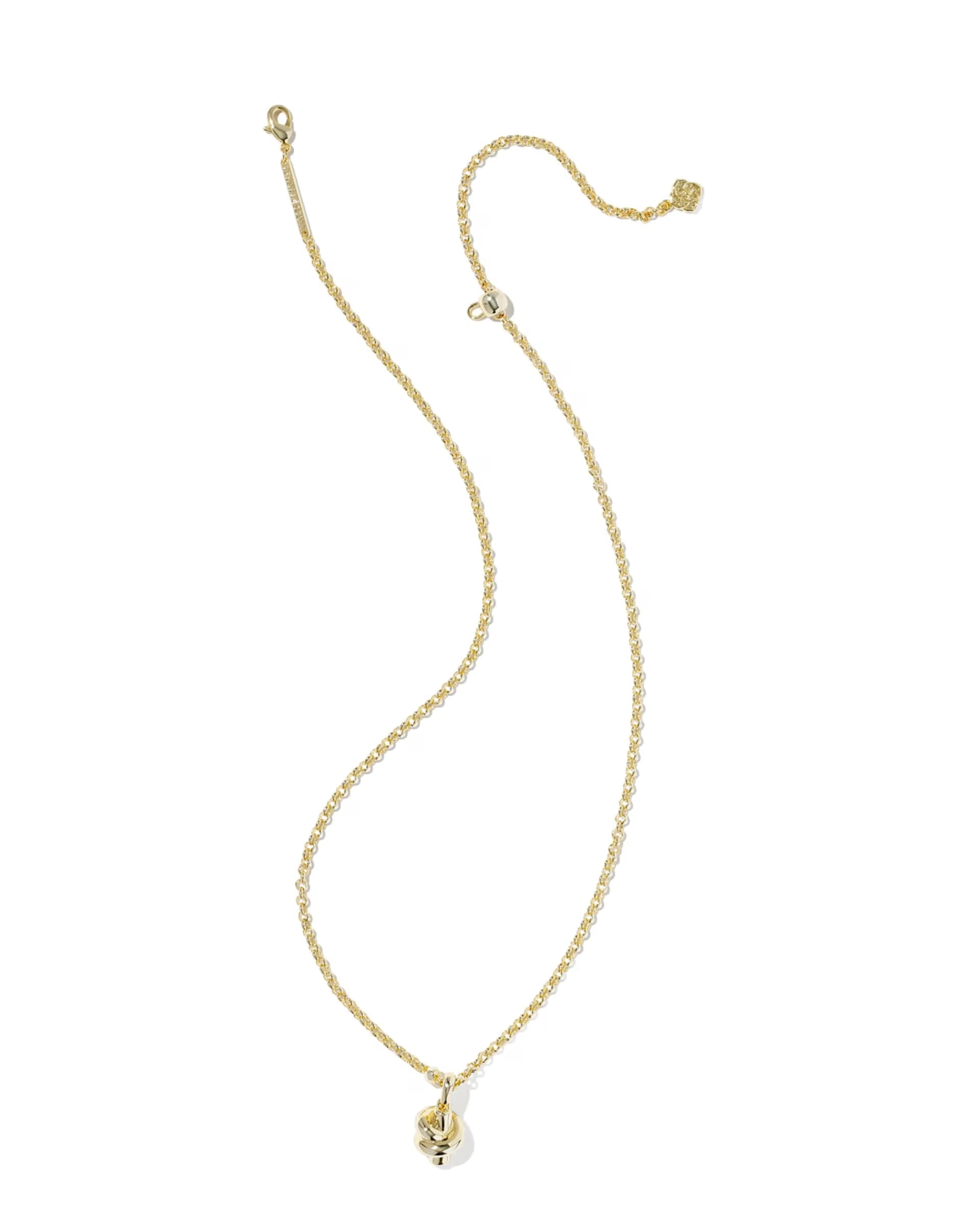 Parker Knot Gold Necklace