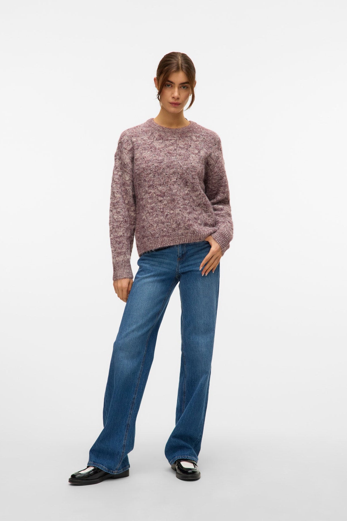 Lindsay Marled Sweater