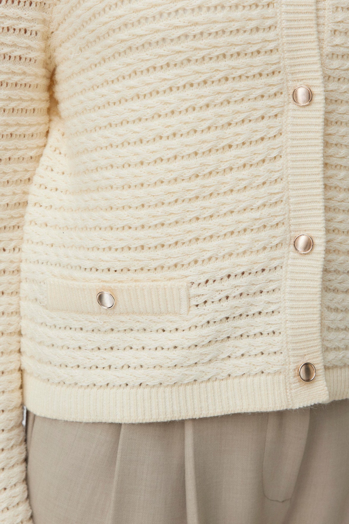 Charlotte Cable Knit Cardigan
