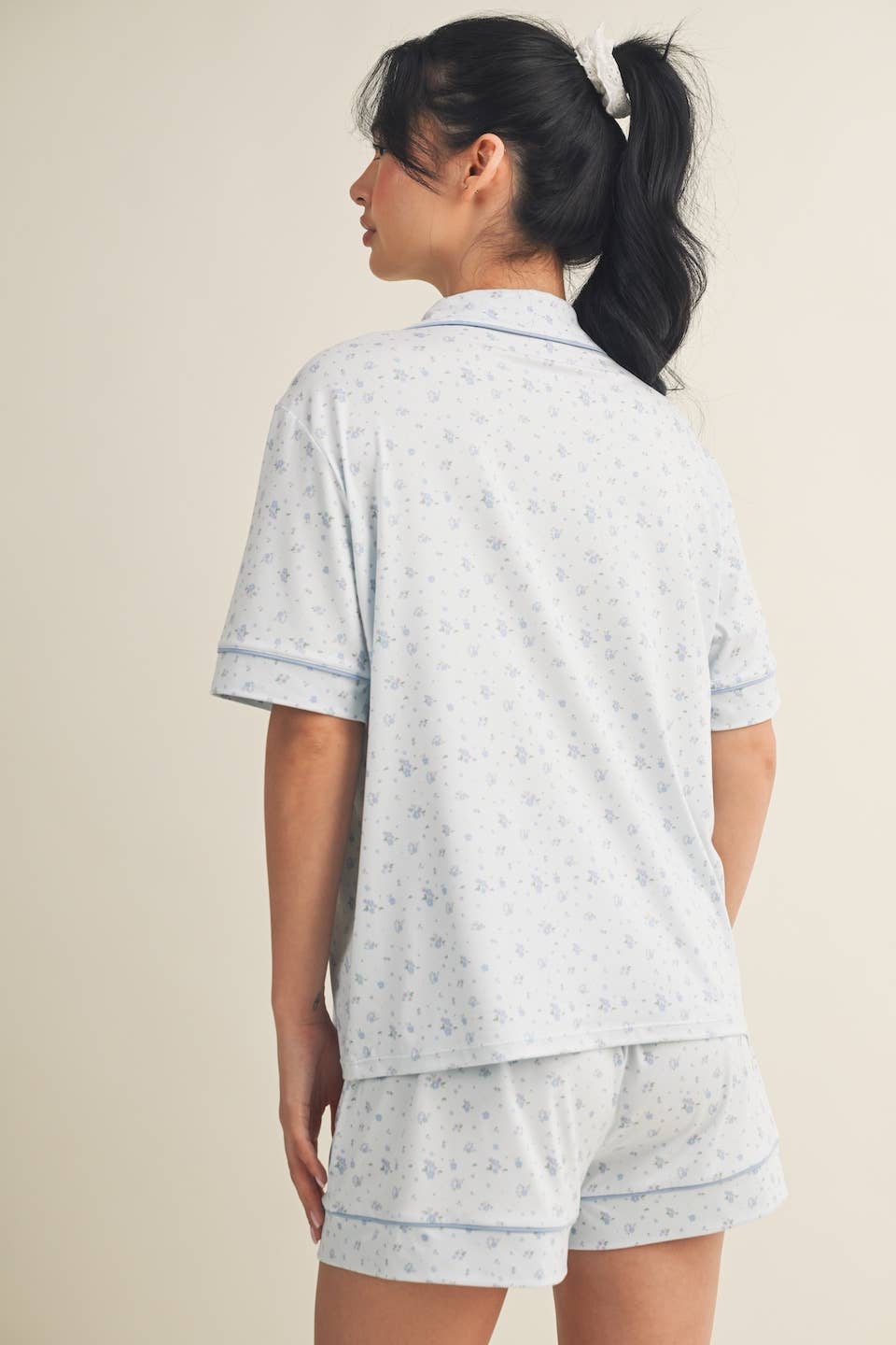 Giselle Floral Pajama Shirt
