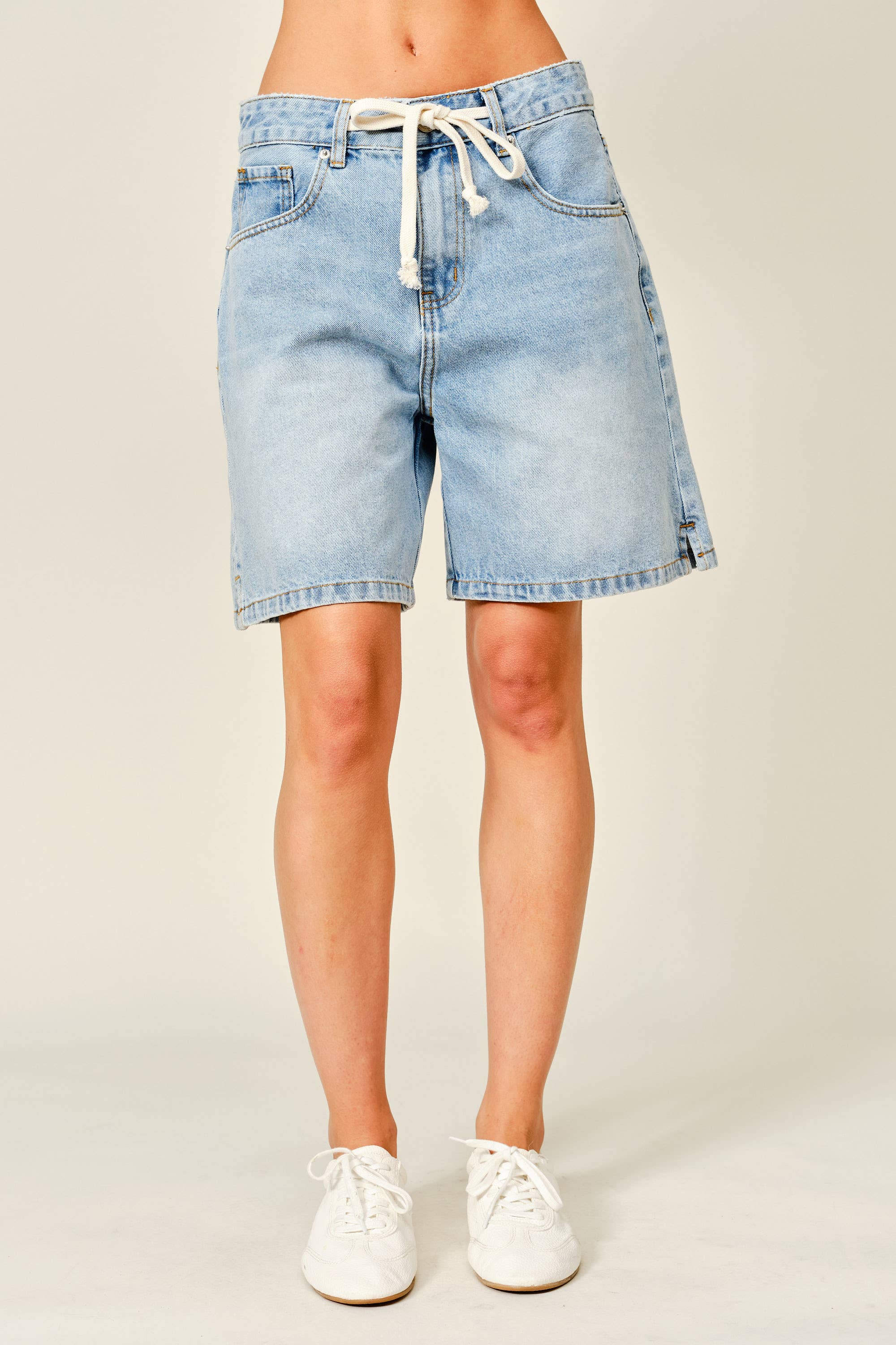 Dana Bermuda Drawstring Shorts